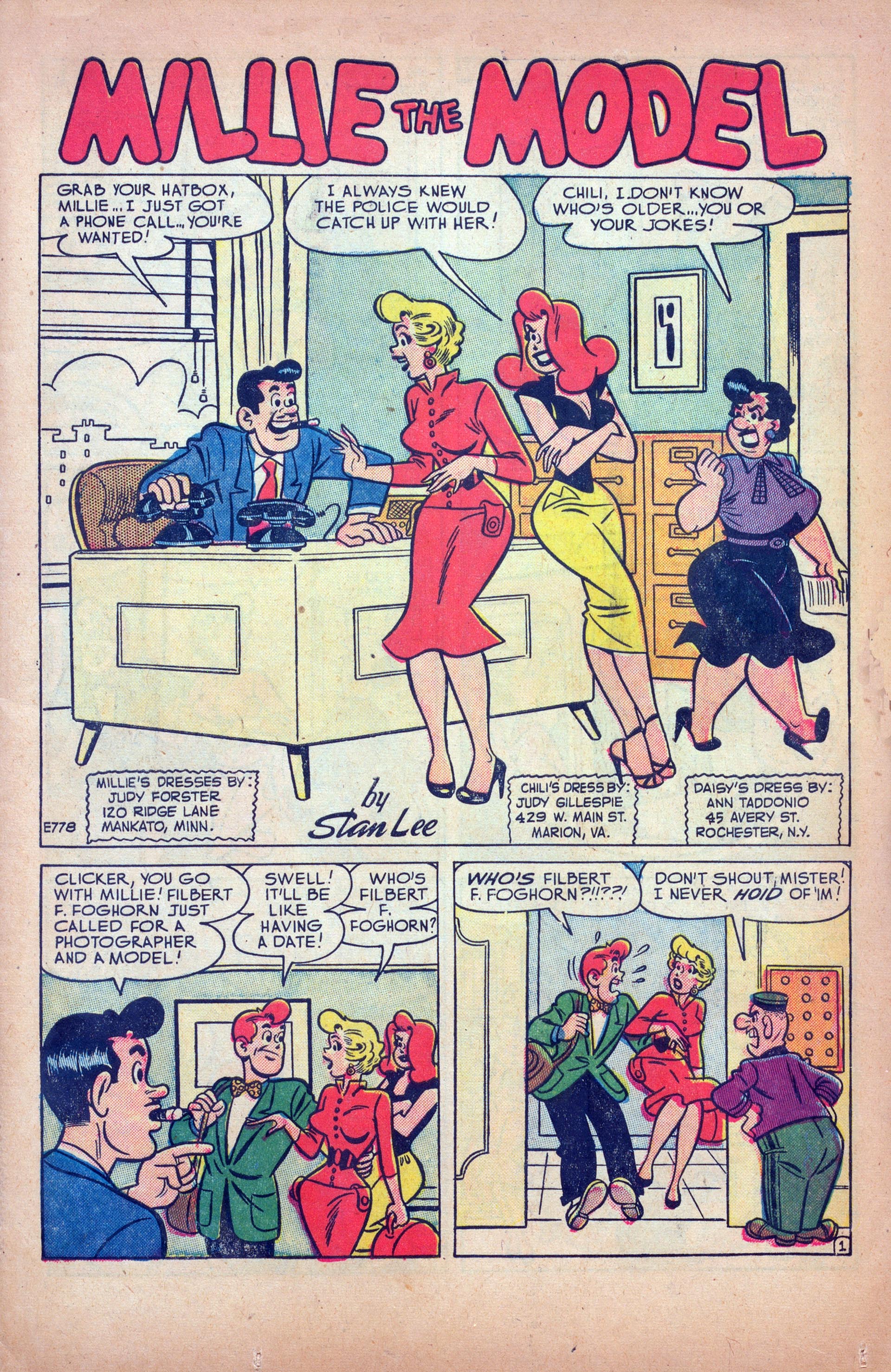 Read online Millie the Model comic -  Issue #55 - 3