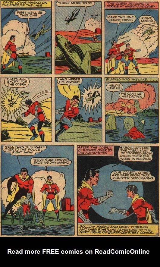 Read online Super-Mystery Comics comic -  Issue #10 - 12