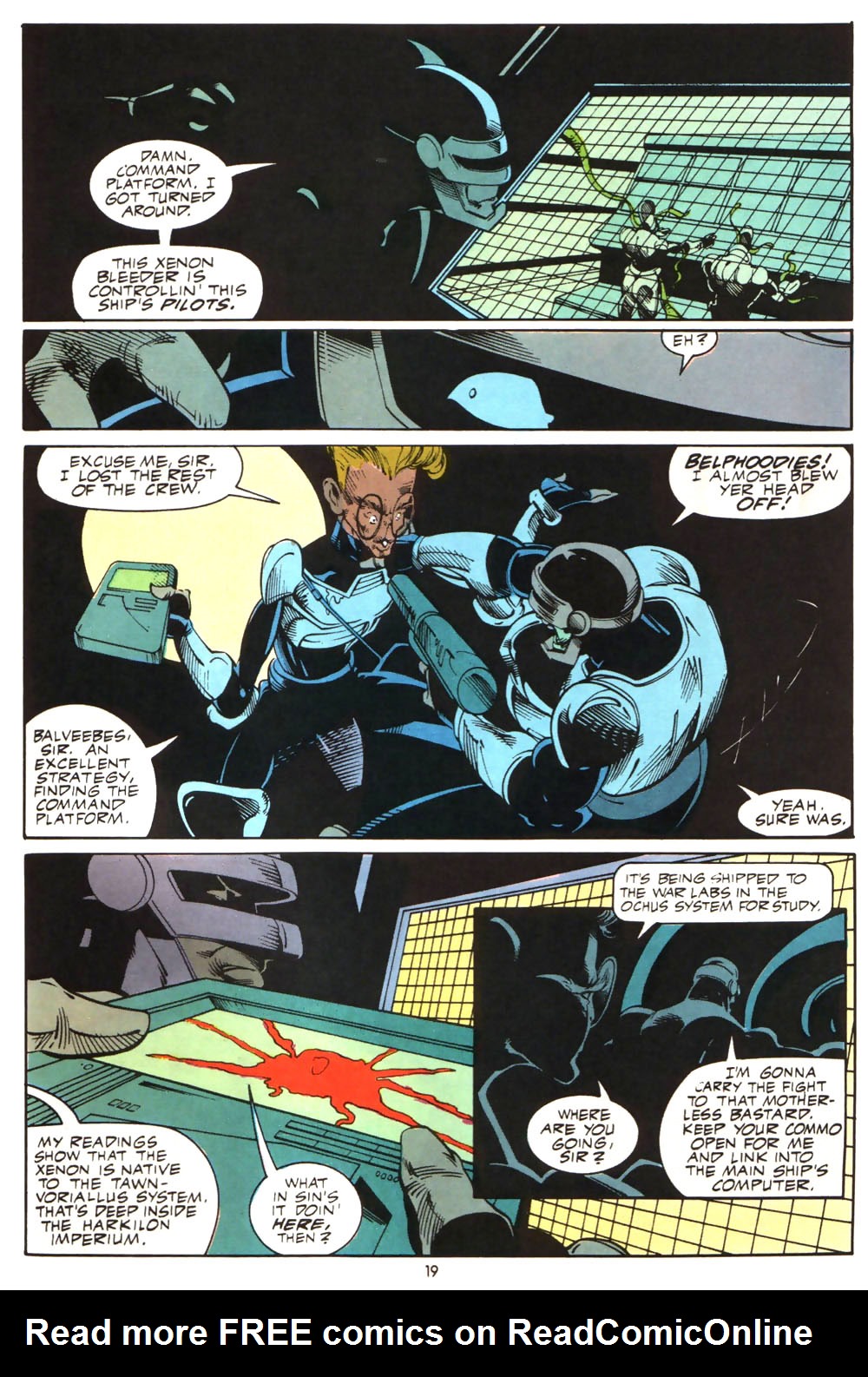 Read online Alien Legion (1987) comic -  Issue #6 - 22