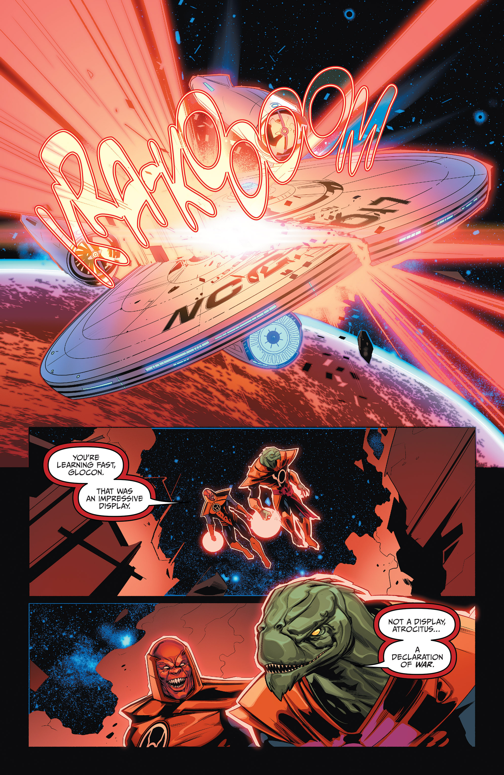 Read online Star Trek/Green Lantern (2015) comic -  Issue #3 - 19