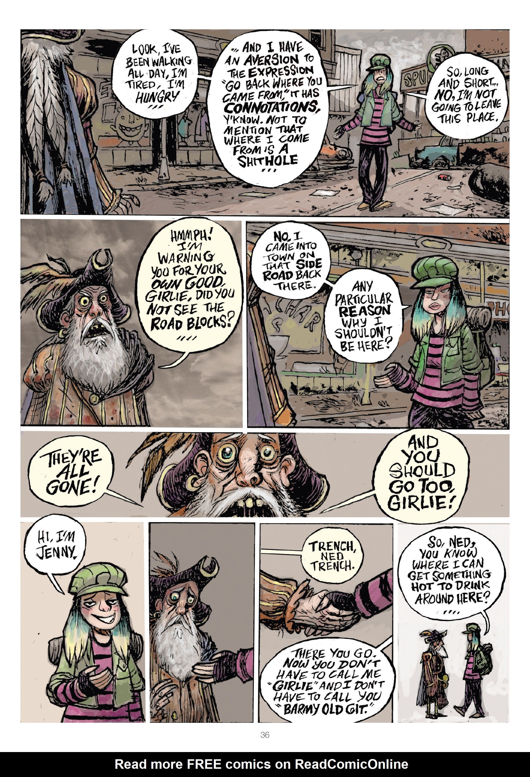 Read online Meanwhile... comic -  Issue #1 - 34