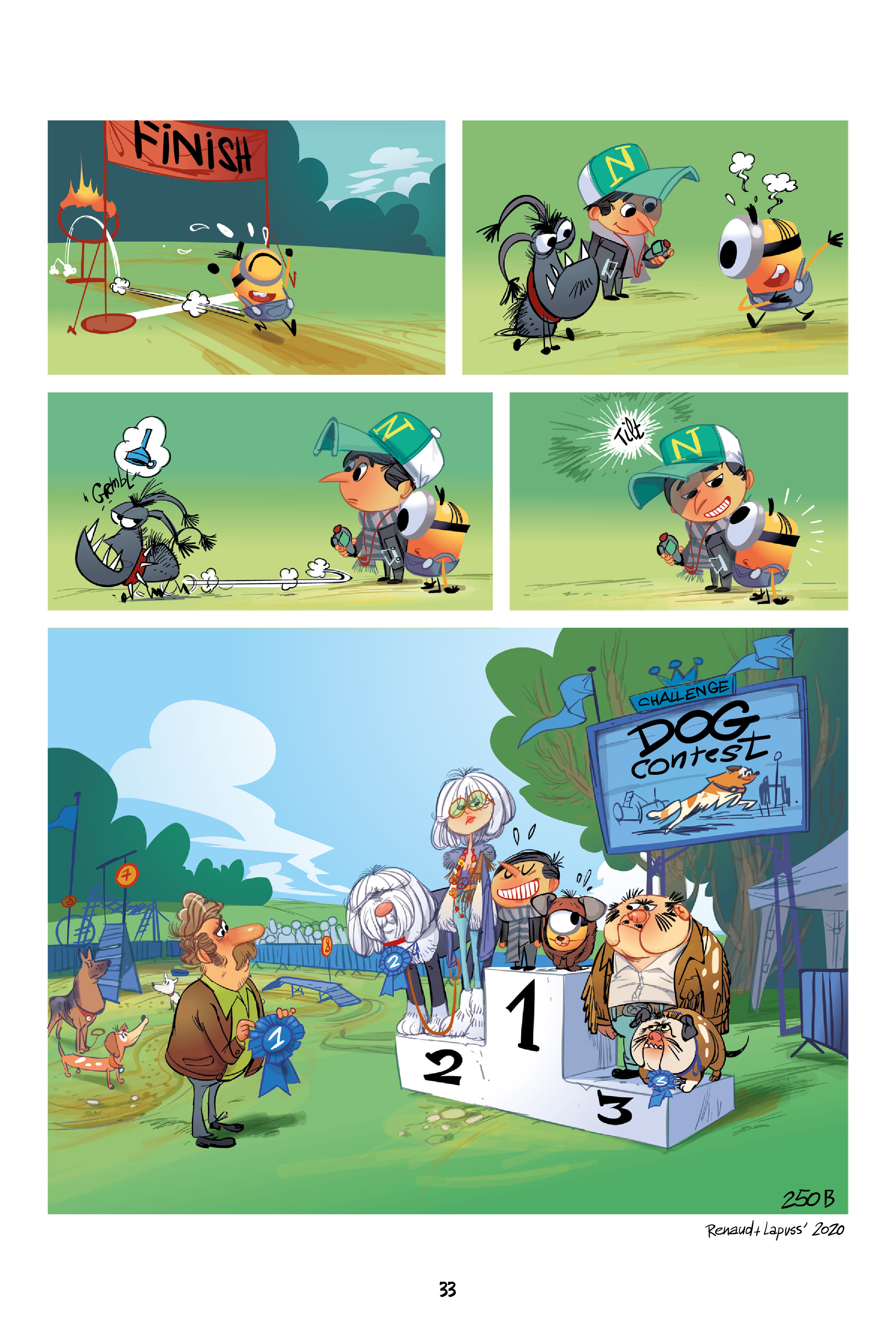 Read online Minions: Mini Boss comic -  Issue # Full - 33