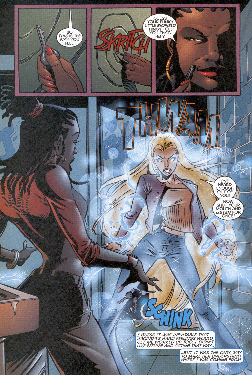 Read online Troublemakers comic -  Issue #18 - 19