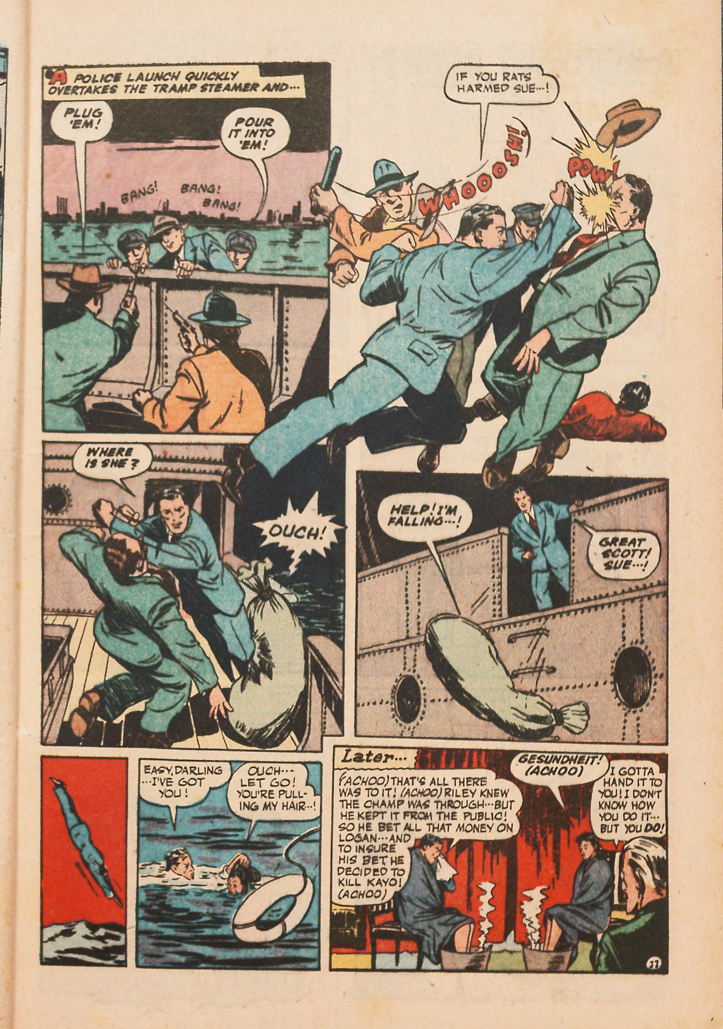 Read online Super-Mystery Comics comic -  Issue #37 - 13