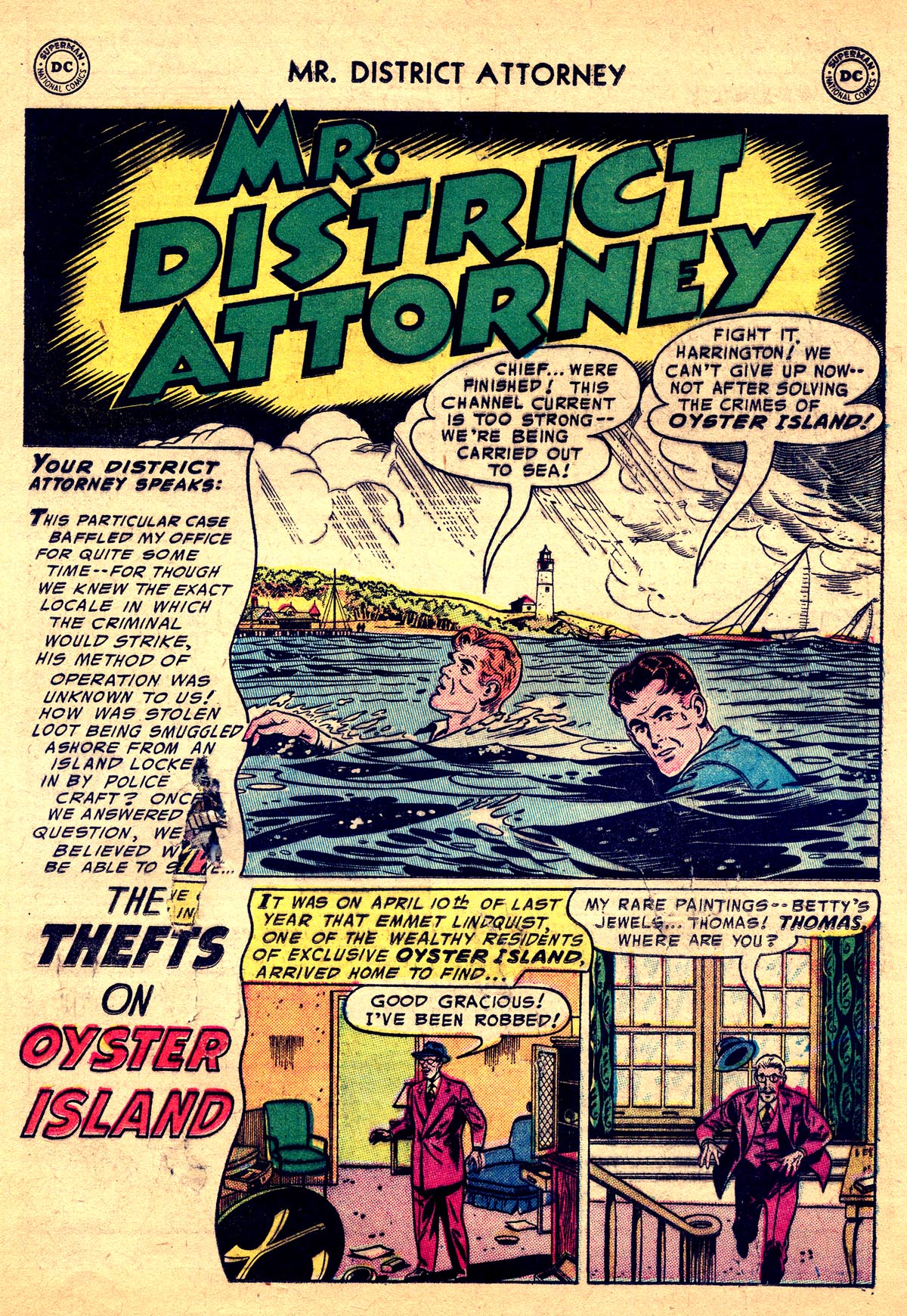 Read online Mr. District Attorney comic -  Issue #48 - 13