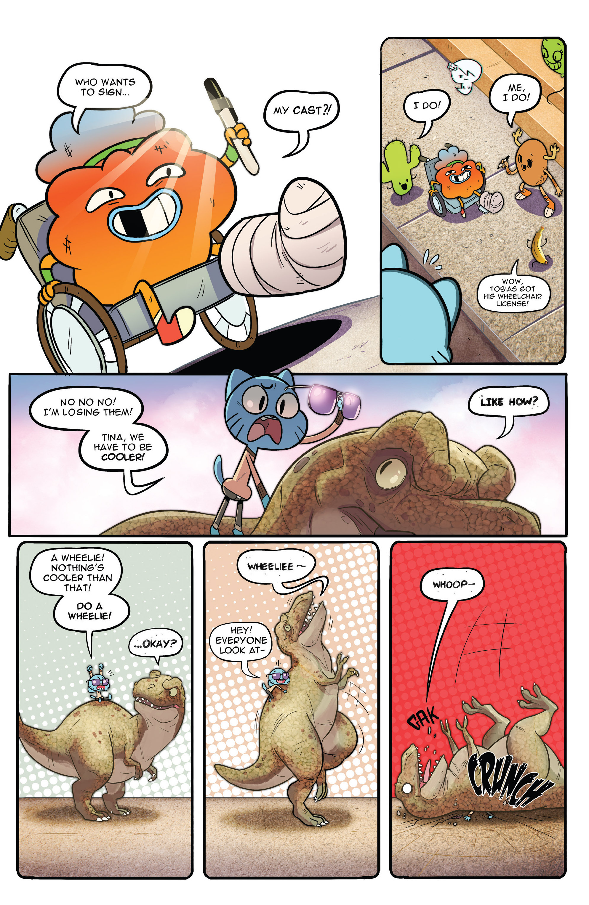 Read online The Amazing World of Gumball comic -  Issue #1 - 19