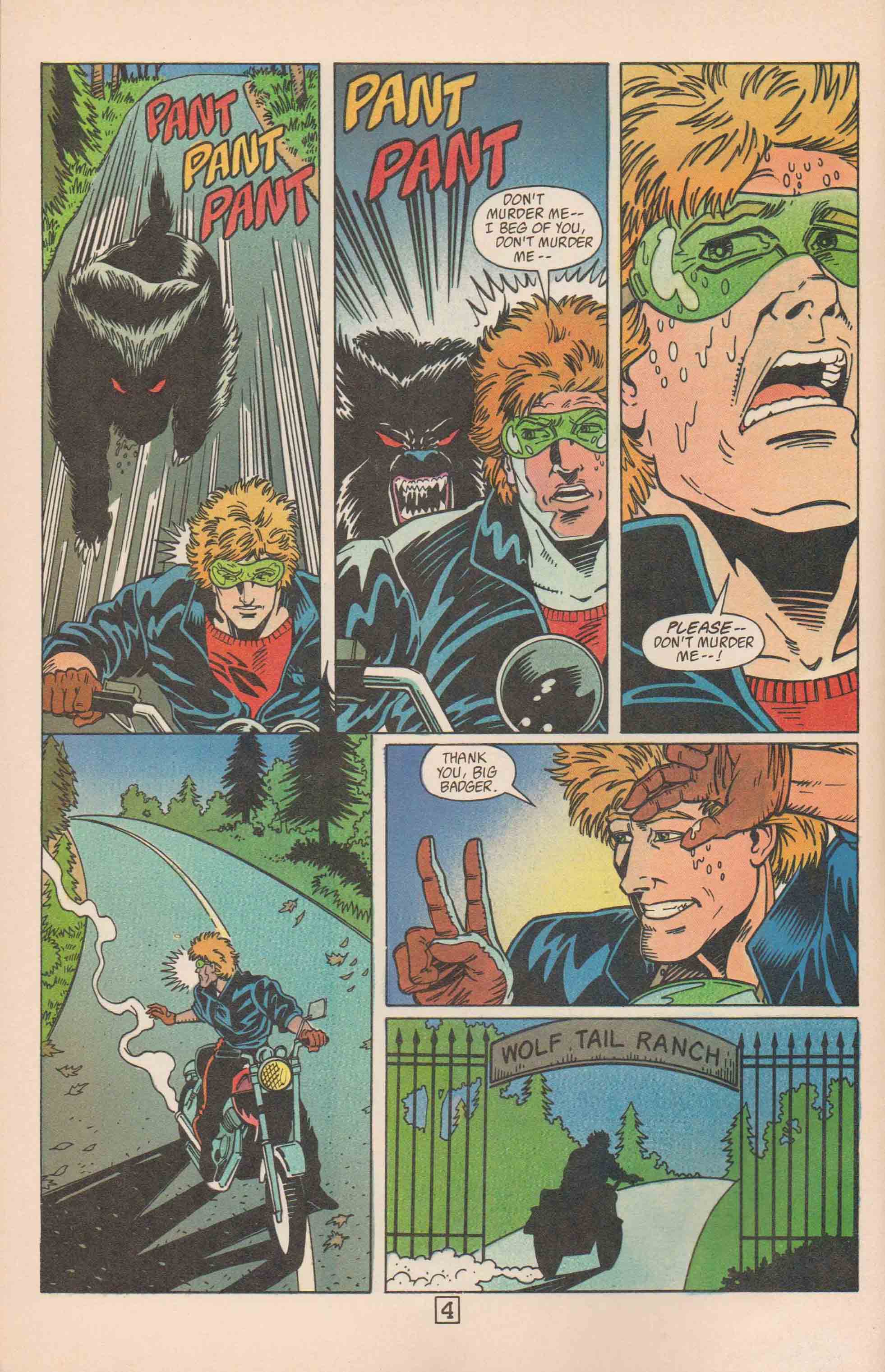Read online The Badger comic -  Issue #36 - 6