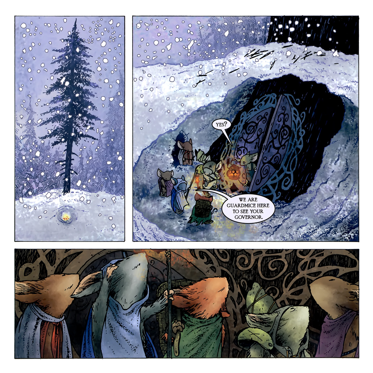 Read online Mouse Guard: Winter 1152 comic -  Issue #1 - 7