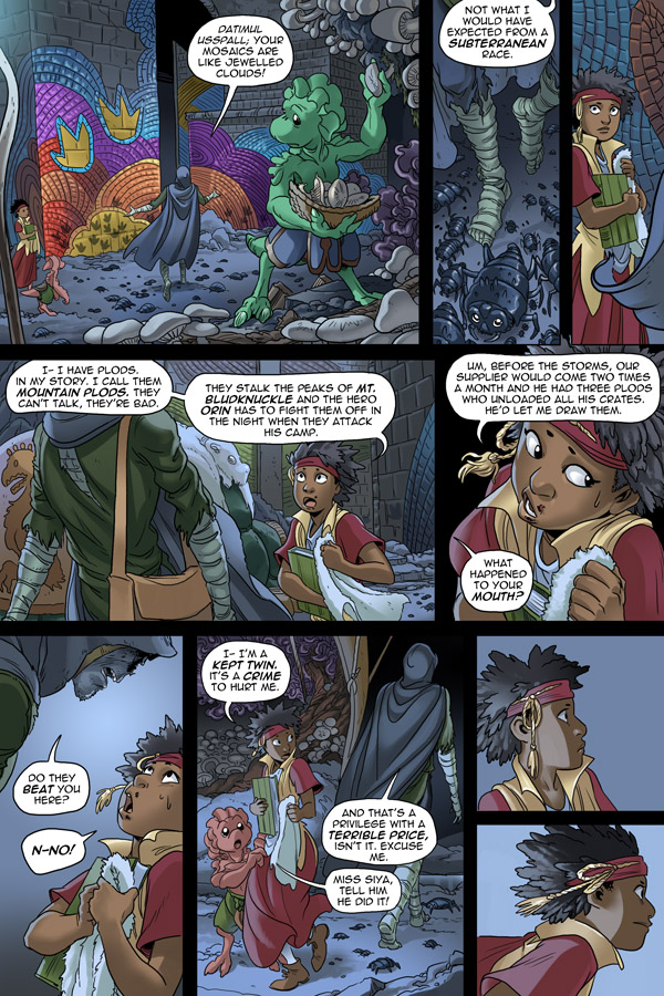 Read online Unsounded comic -  Issue #13 - 135