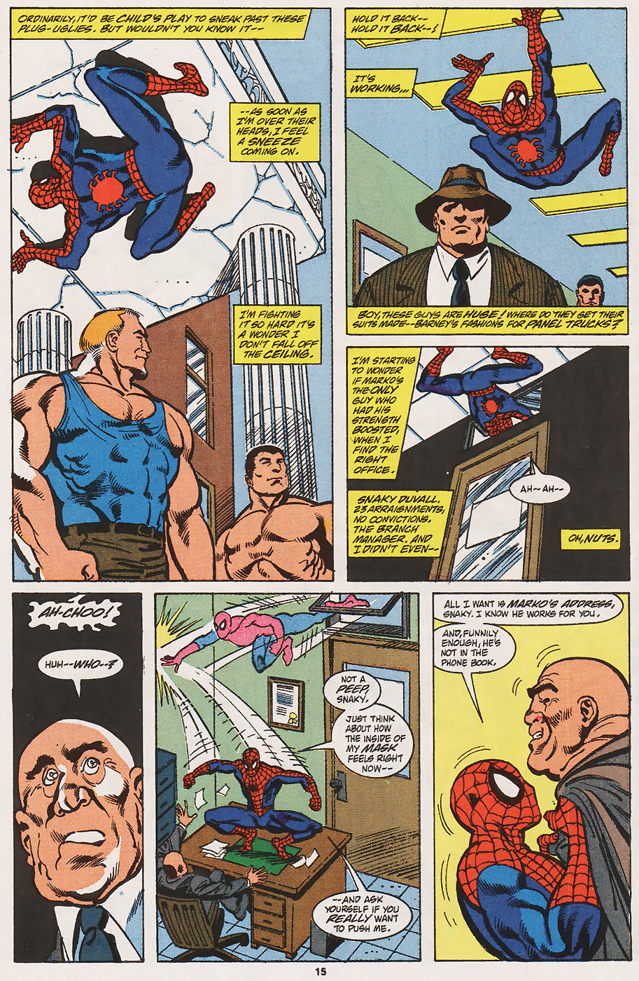 Read online Web of Spider-Man (1985) comic -  Issue #82 - 13