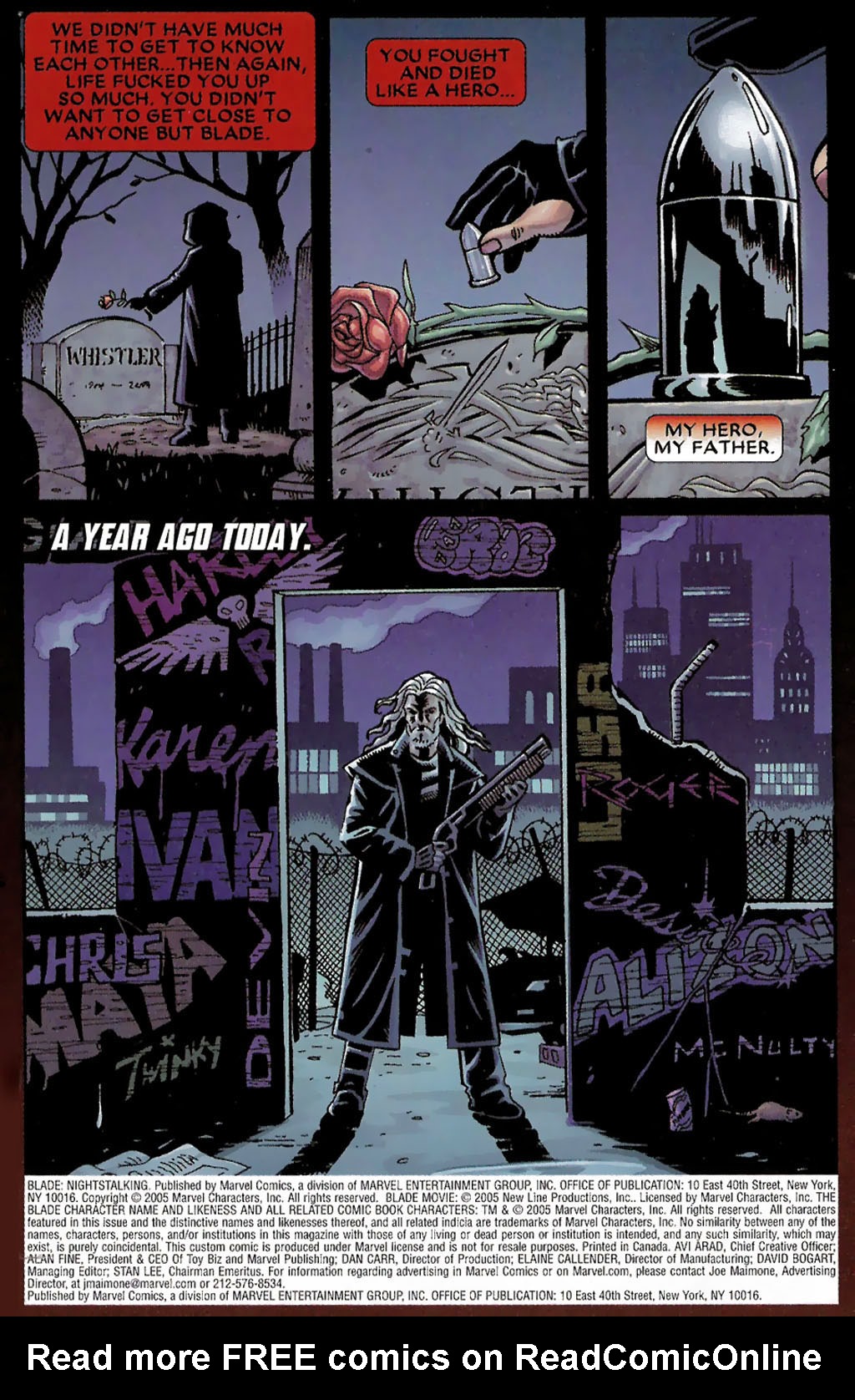 Read online Blade: Nightstalking comic -  Issue # Full - 3