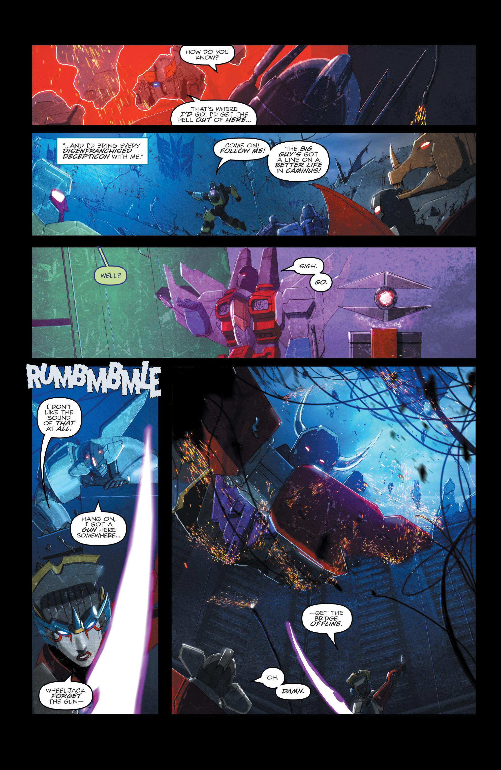 Read online The Transformers (2014) comic -  Issue #41 - 21