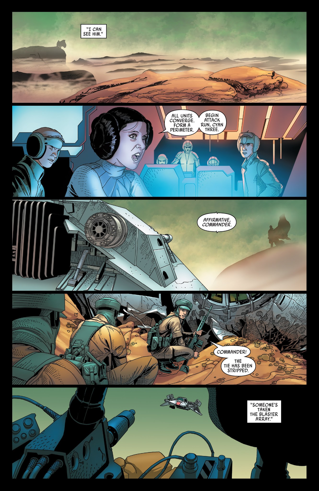 Read online Star Wars: Vader Down comic -  Issue # TPB - 47