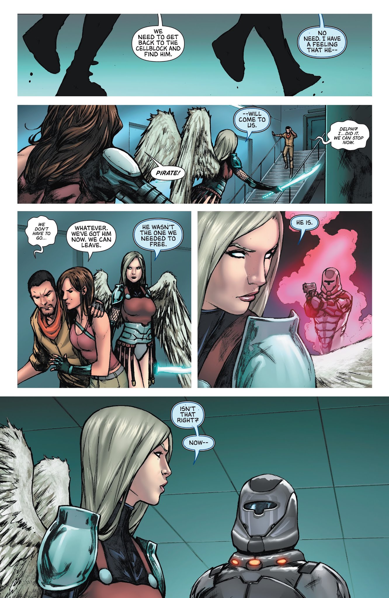 Read online Dissension: War Eternal comic -  Issue #4 - 21