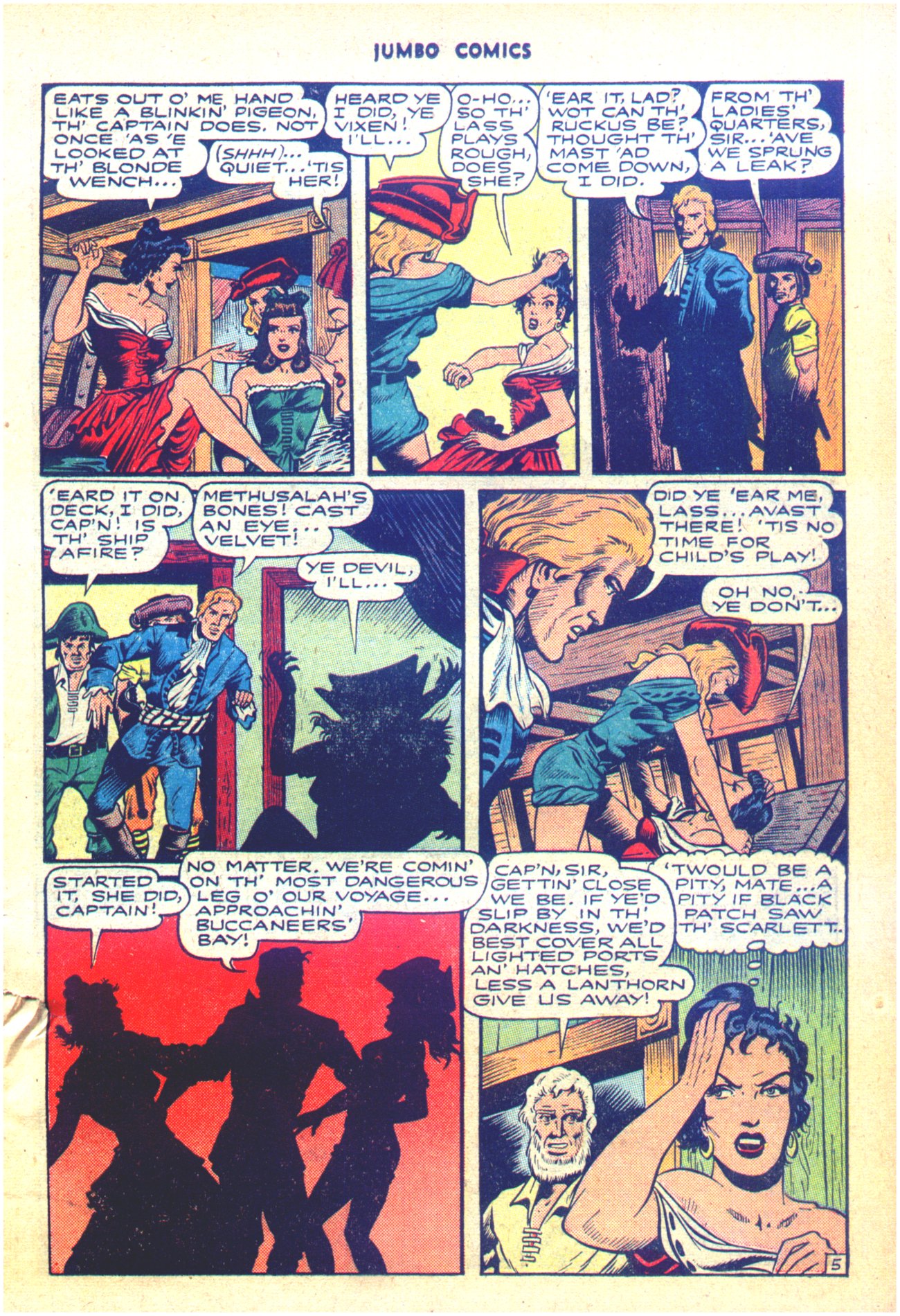 Read online Jumbo Comics comic -  Issue #98 - 17