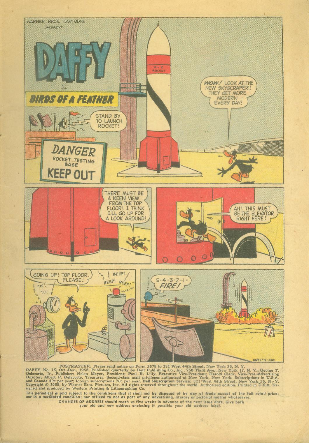 Read online Daffy comic -  Issue #15 - 3
