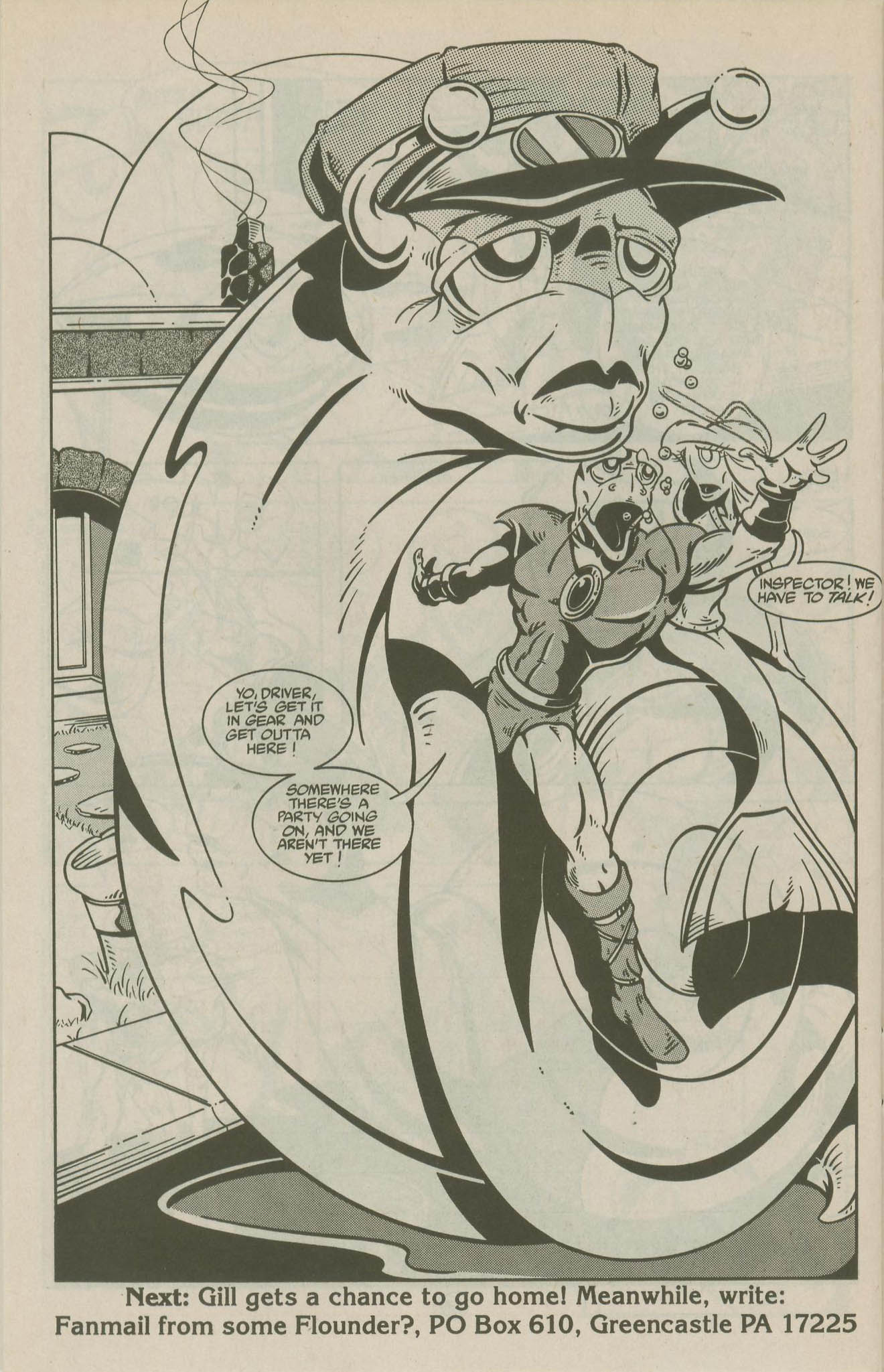 Read online The Fish Police comic -  Issue #23 - 26