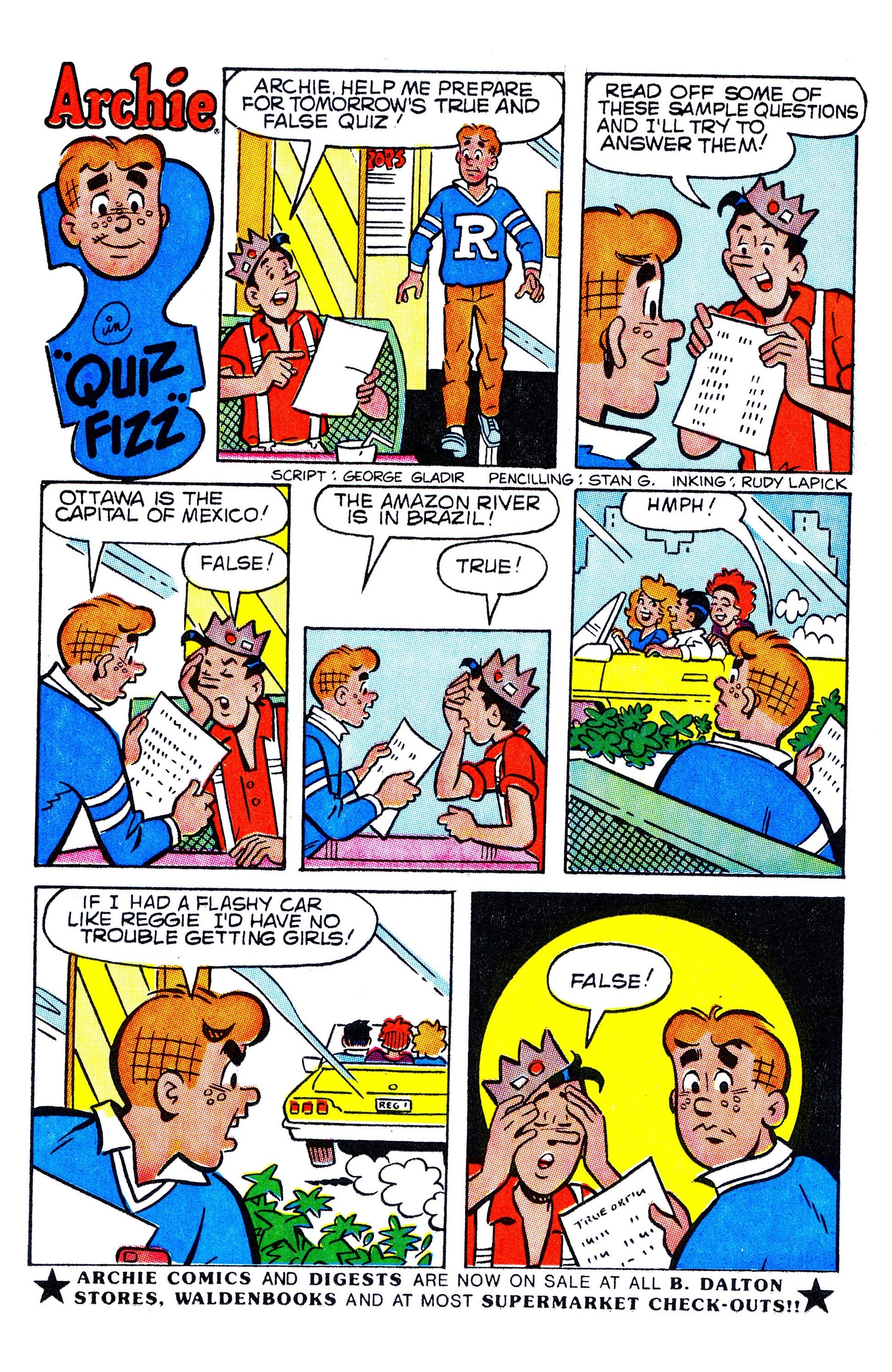 Read online Archie (1960) comic -  Issue #368 - 8
