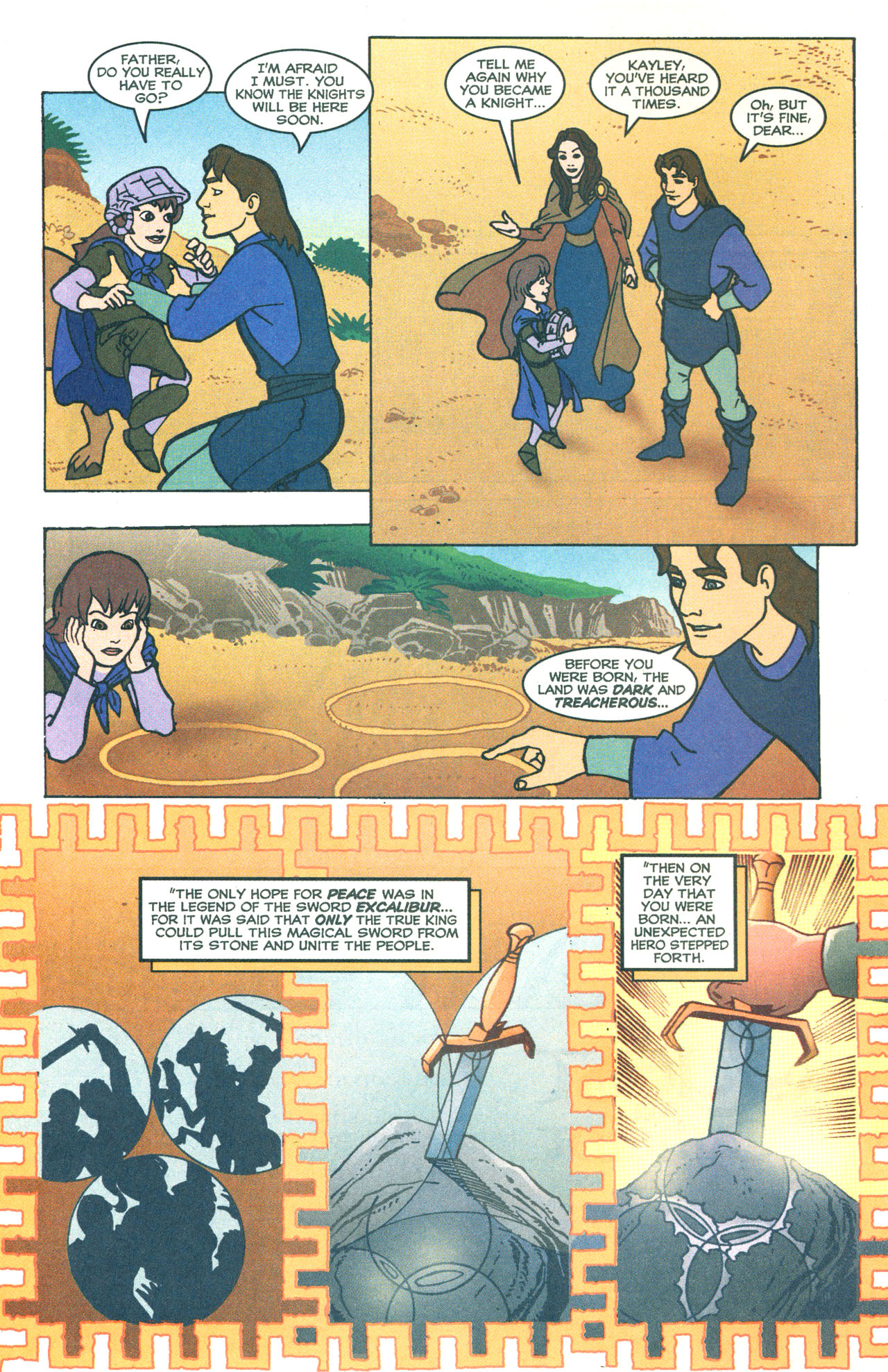 Read online Quest For Camelot comic -  Issue # Full - 3