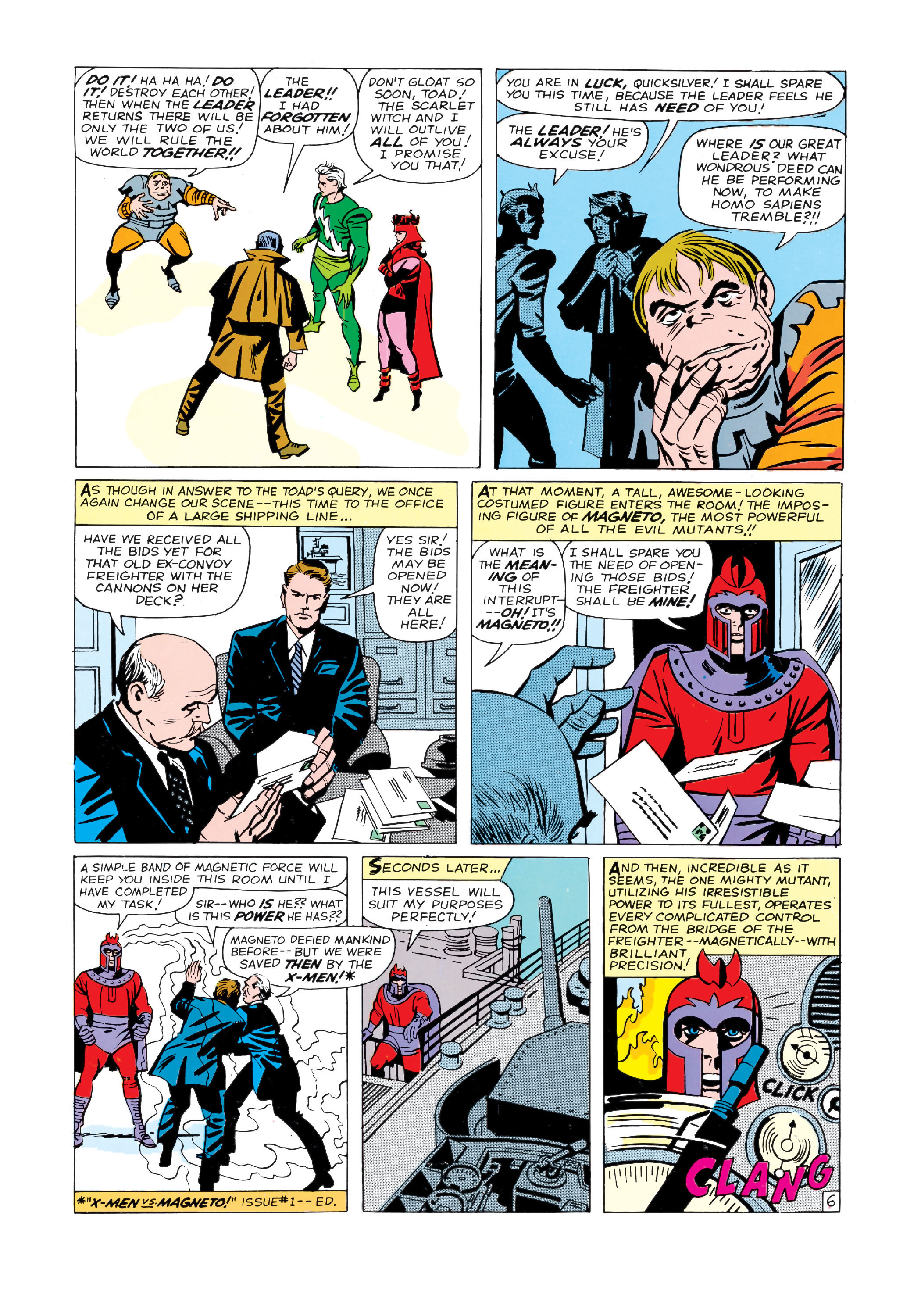 Read online Uncanny X-Men (1963) comic -  Issue #4 - 7