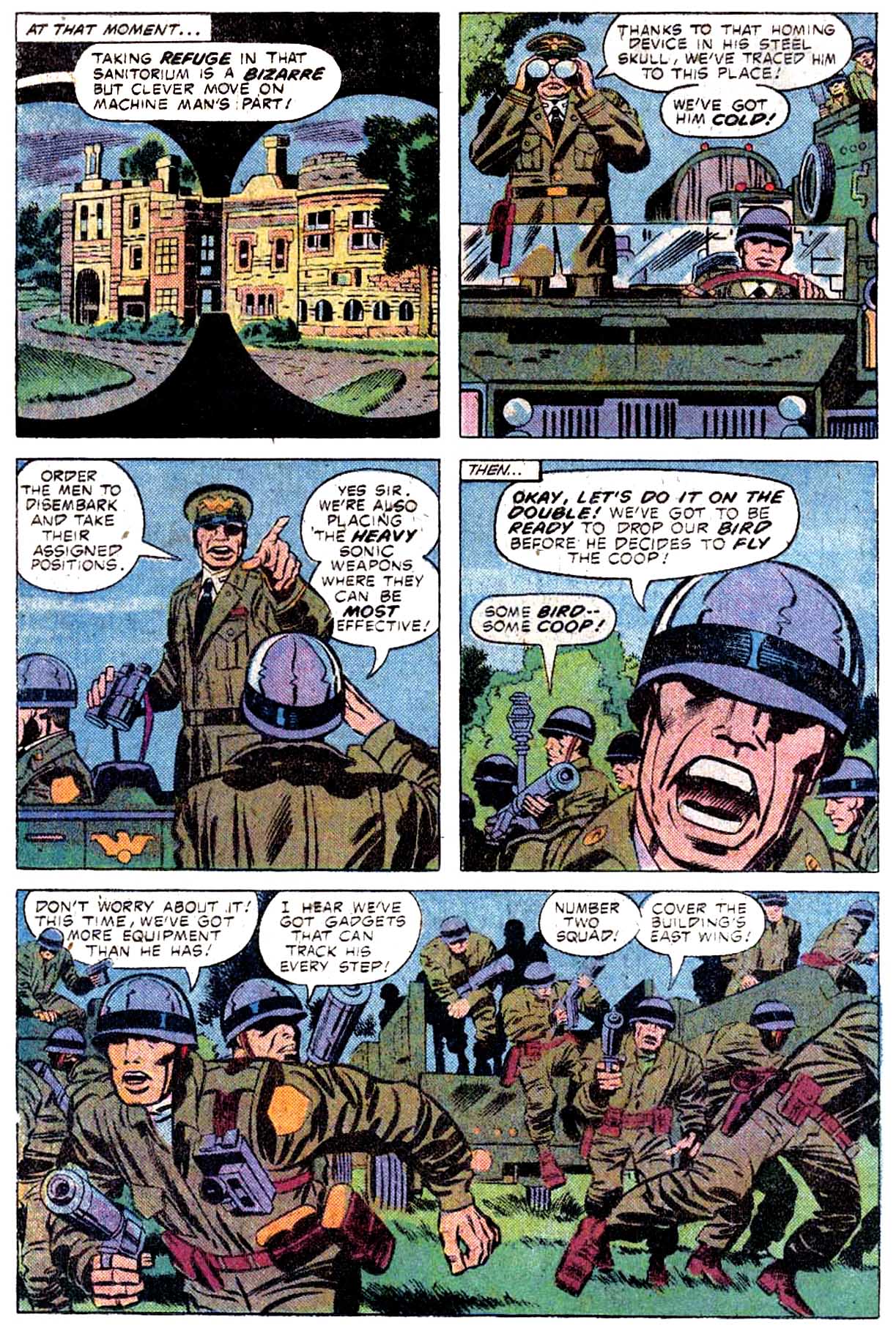 Read online Machine Man (1978) comic -  Issue #3 - 10