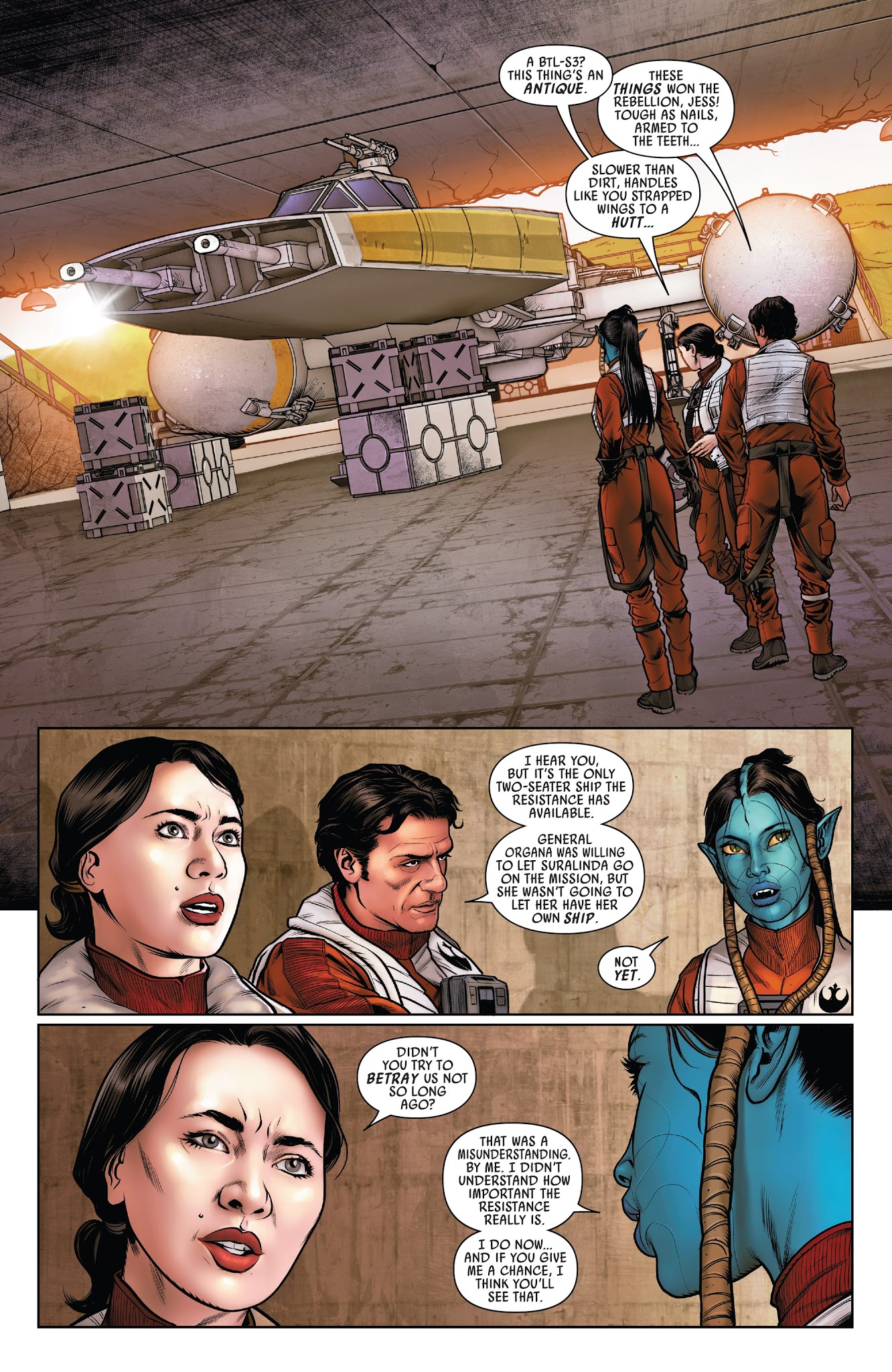 Read online Star Wars: Poe Dameron comic -  Issue #17 - 11