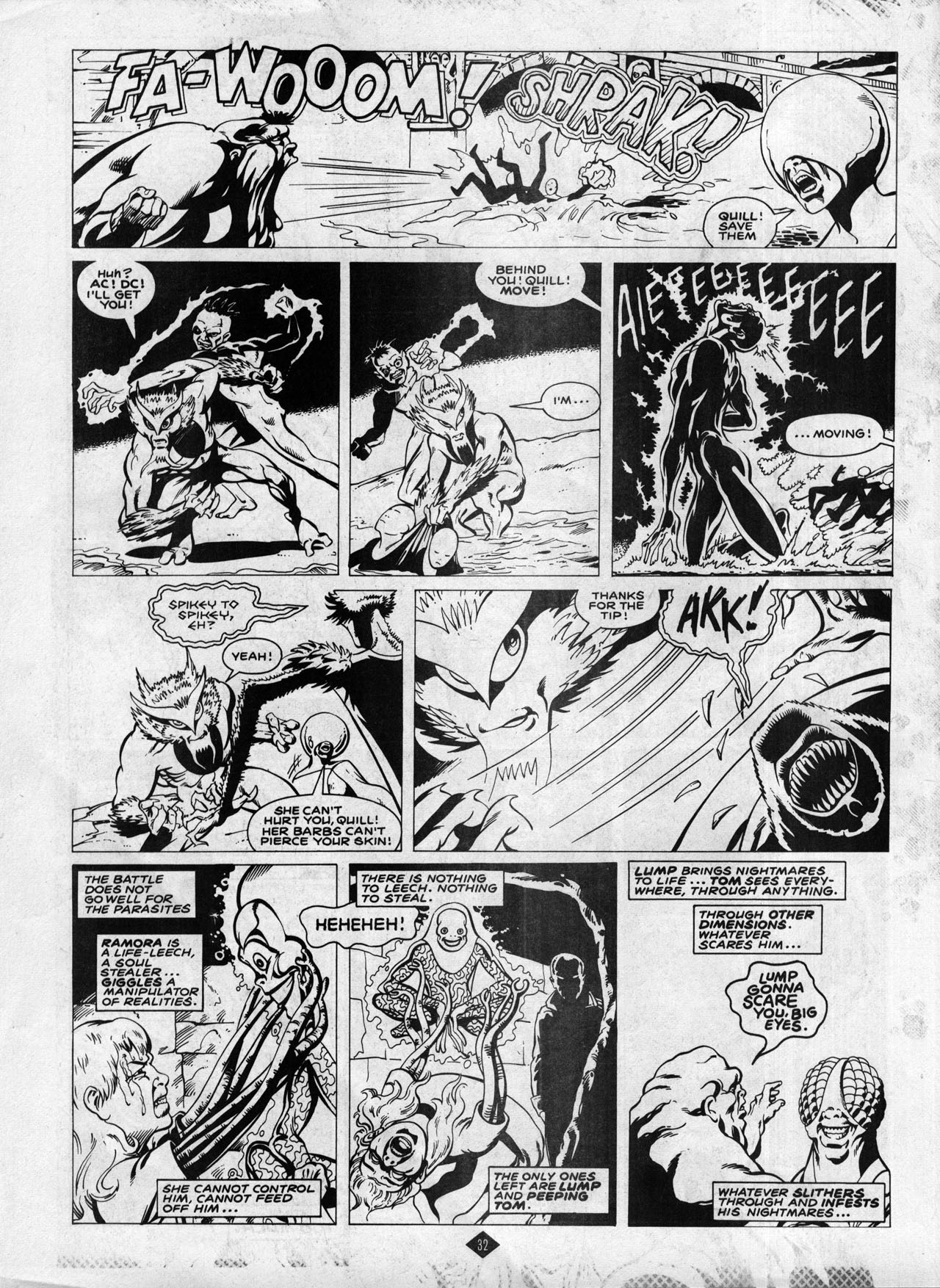 Read online Captain Britain (1985) comic -  Issue #14 - 32
