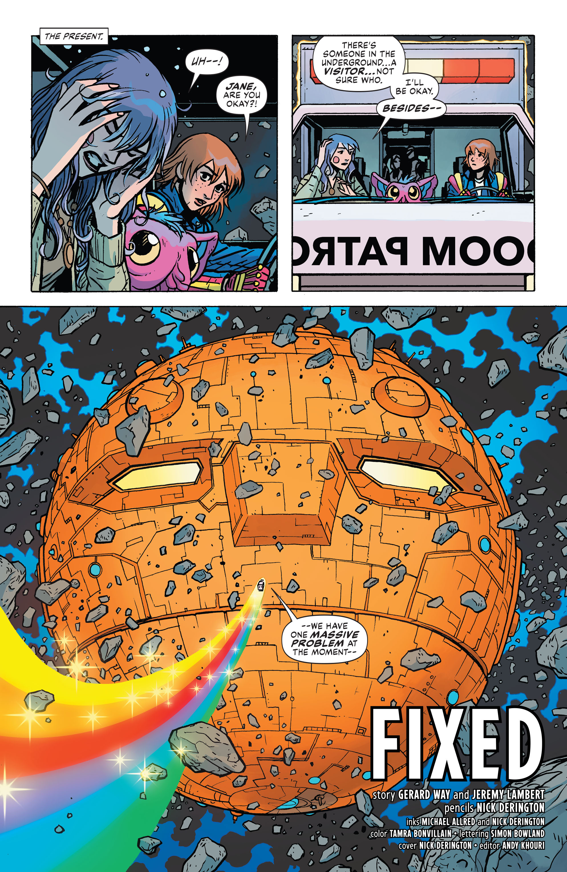 Read online Doom Patrol: Weight of the Worlds comic -  Issue #7 - 4