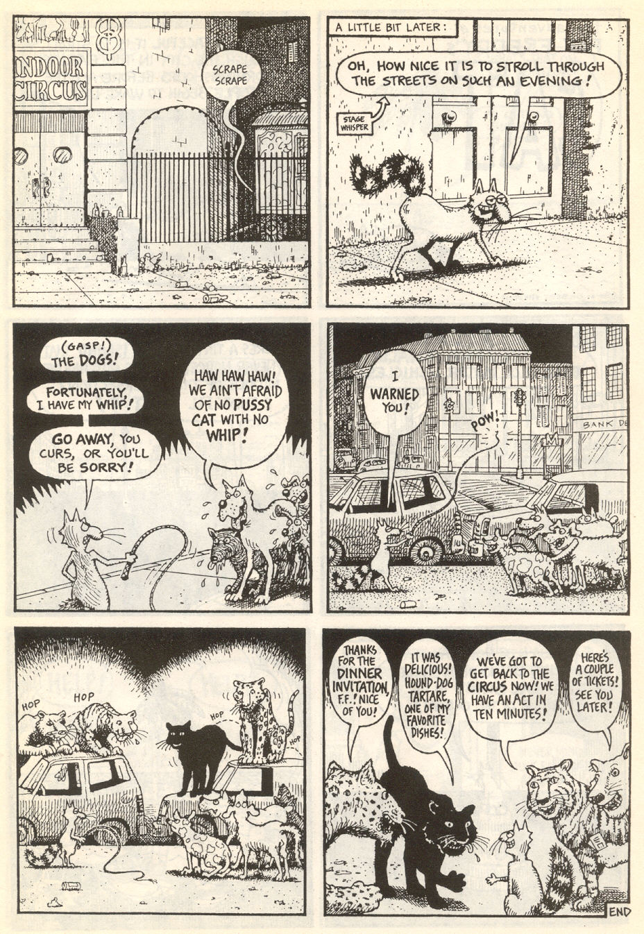 Read online Adventures of Fat Freddy's Cat comic -  Issue #7 - 21