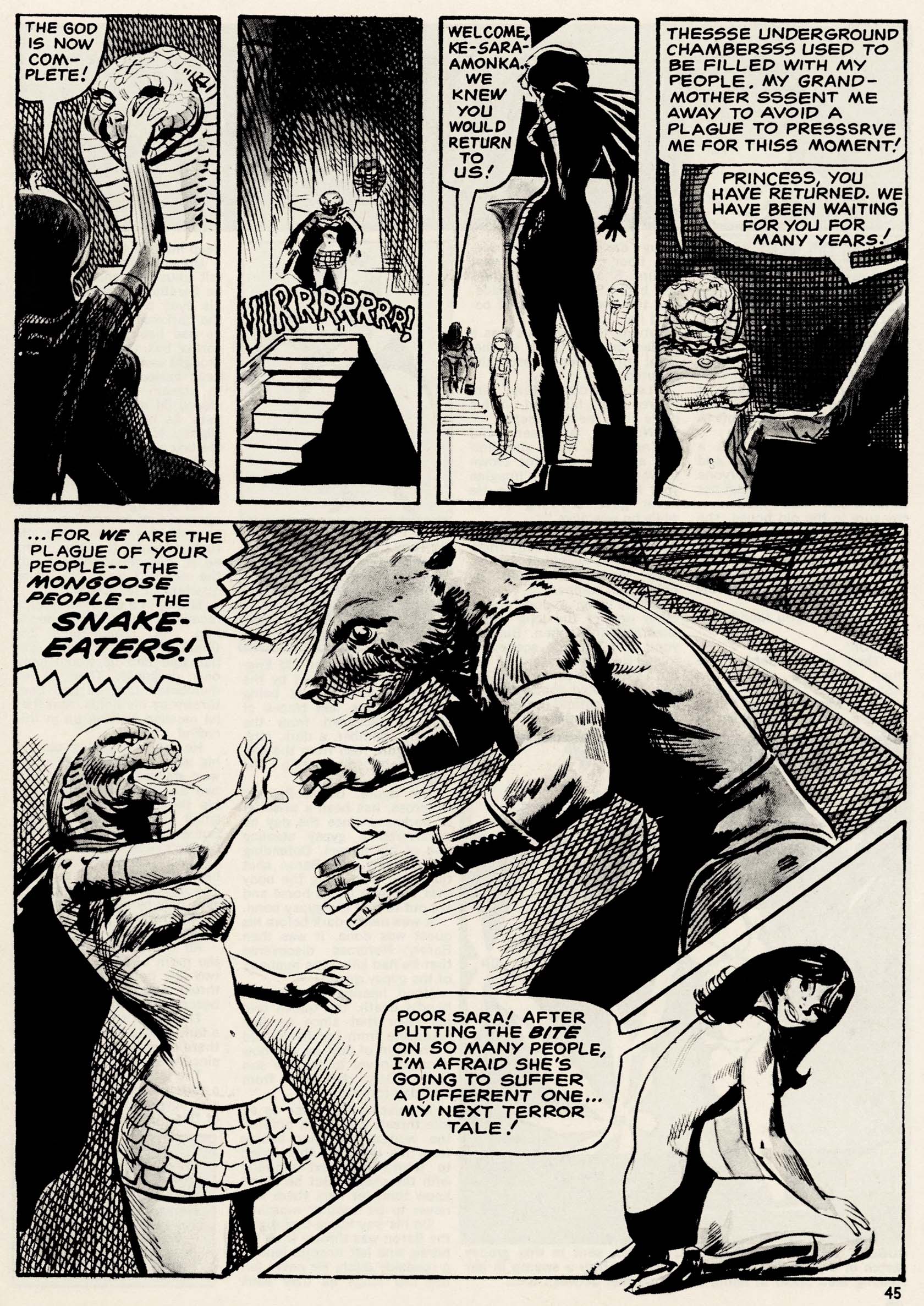 Read online Vampirella (1969) comic -  Issue #8 - 45
