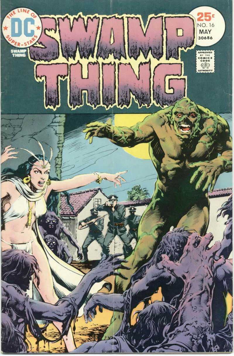 Read online Swamp Thing (1972) comic -  Issue #16 - 1