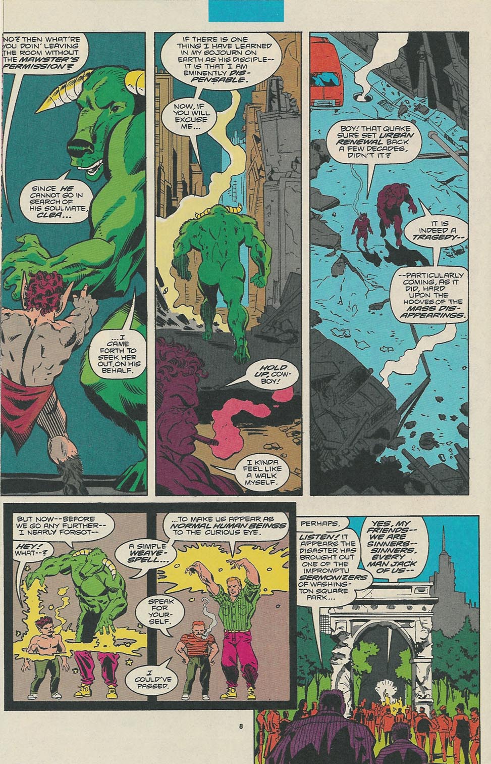 Read online Doctor Strange: Sorcerer Supreme comic -  Issue #32 - 8