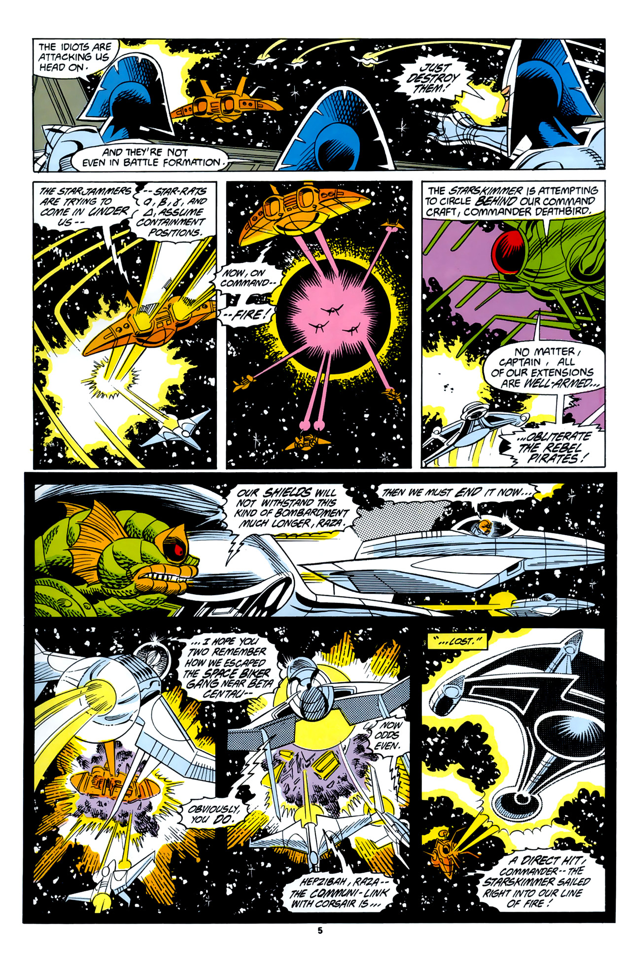 Read online X-Men Spotlight On...Starjammers comic -  Issue #2 - 7