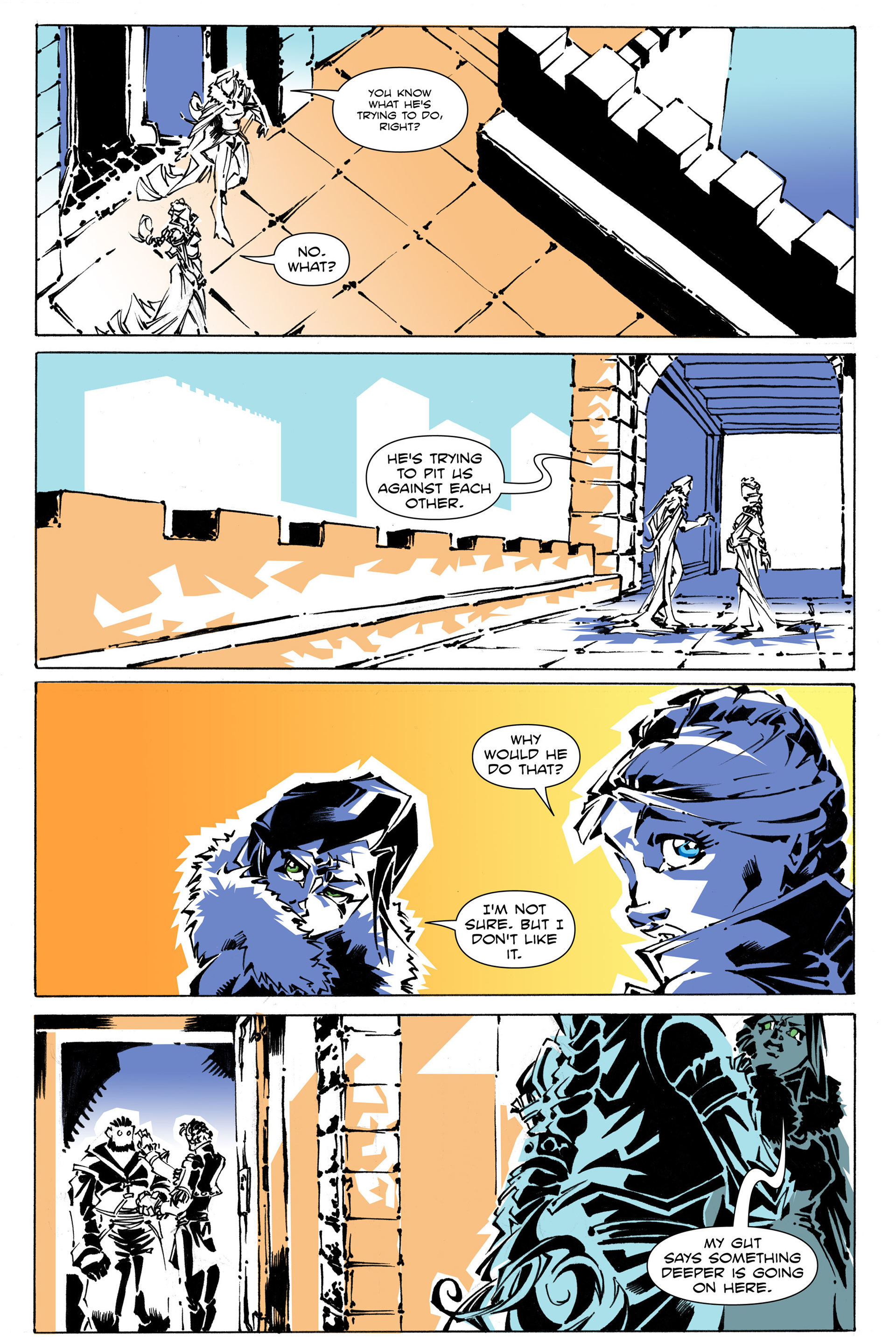 Read online Artful Daggers comic -  Issue #4 - 9