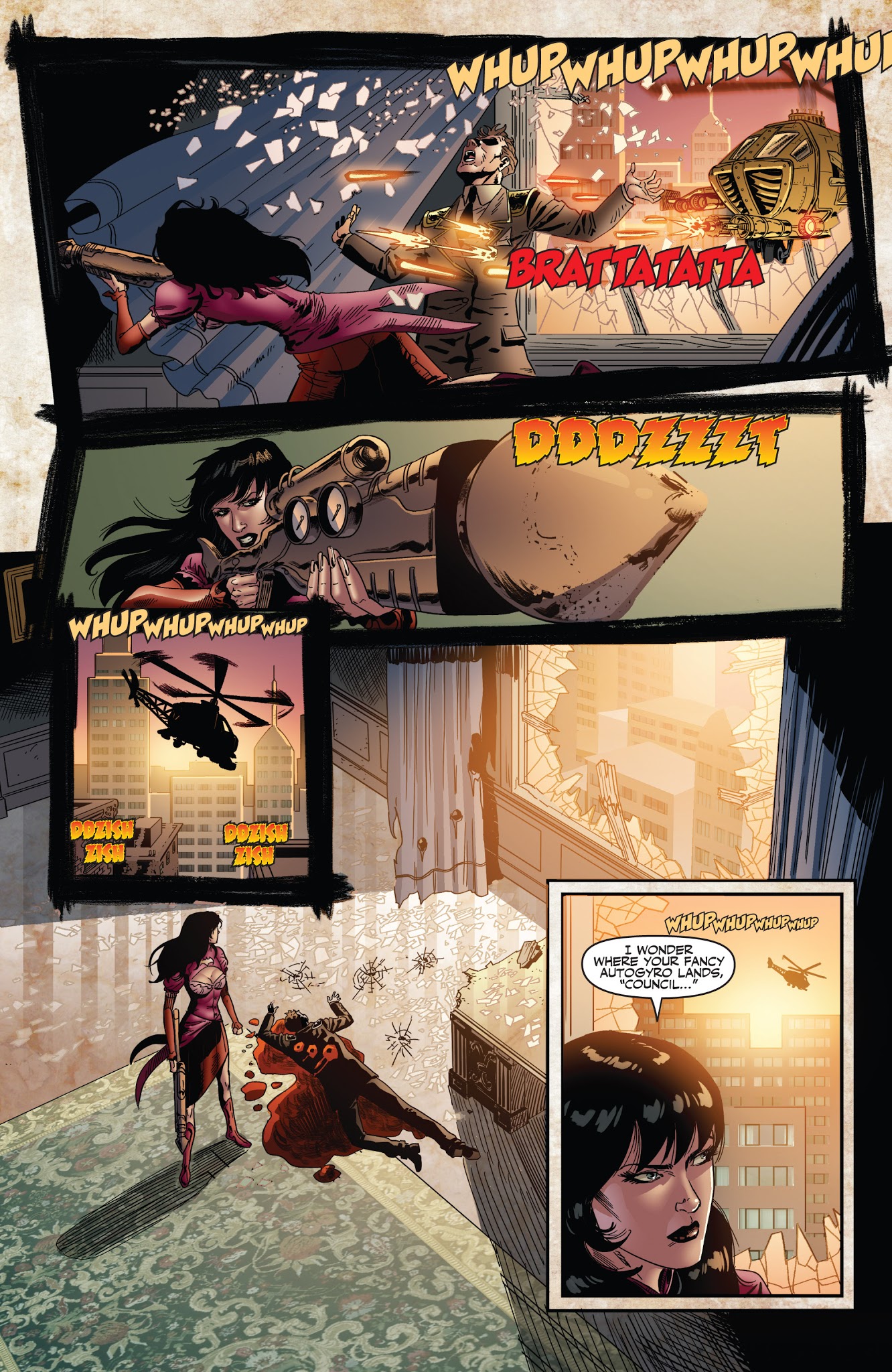 Read online Legenderry: Vampirella comic -  Issue #1 - 24