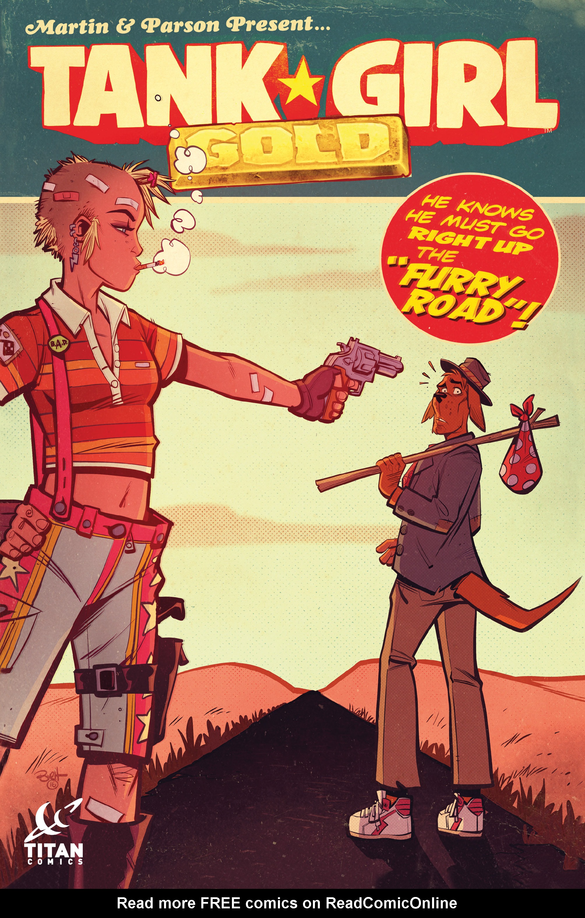 Read online Tank Girl: Gold comic -  Issue #1 - 28