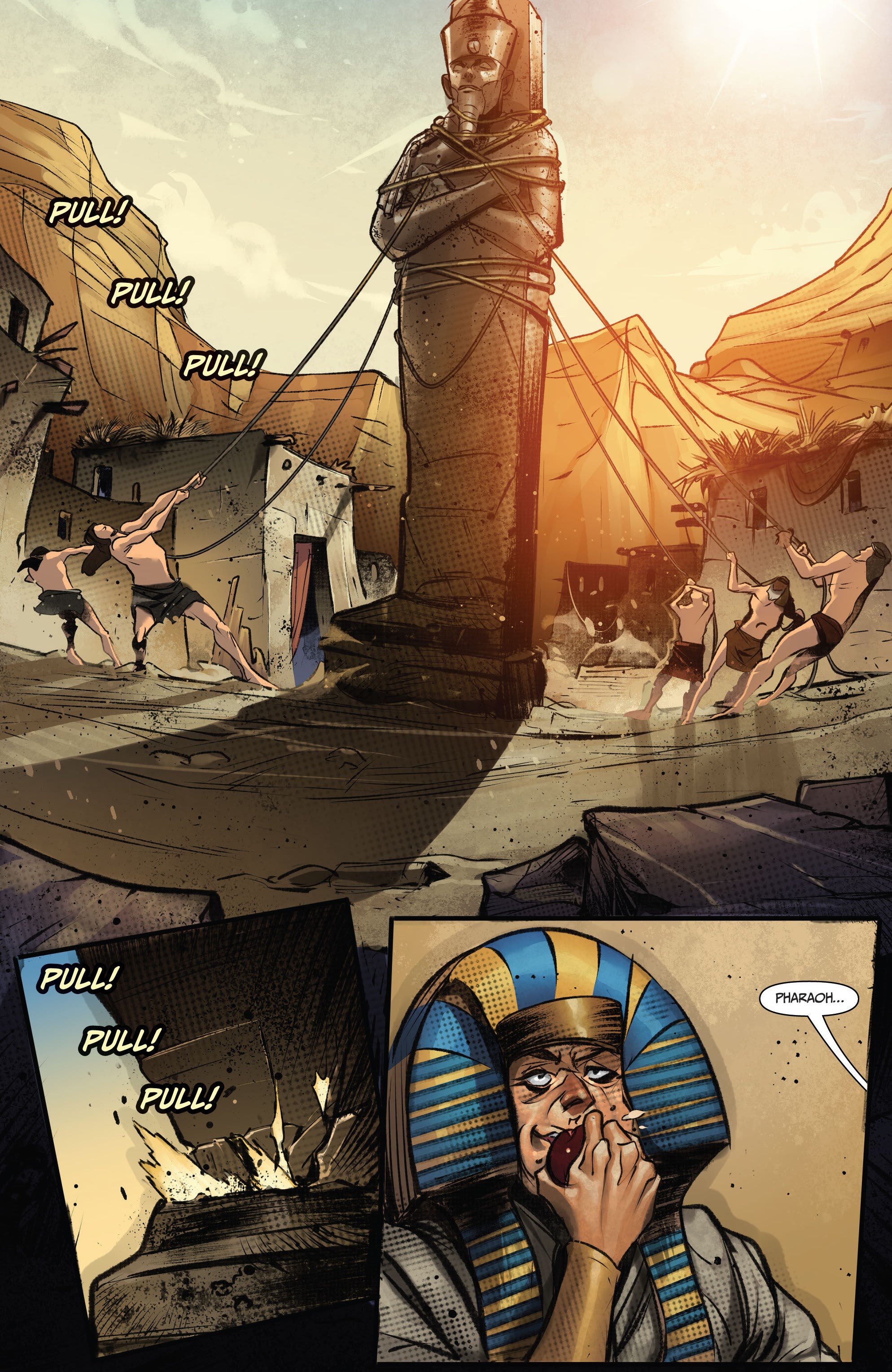 Read online Myths & Legends Quarterly: Blood Pharaoh comic -  Issue # Full - 39