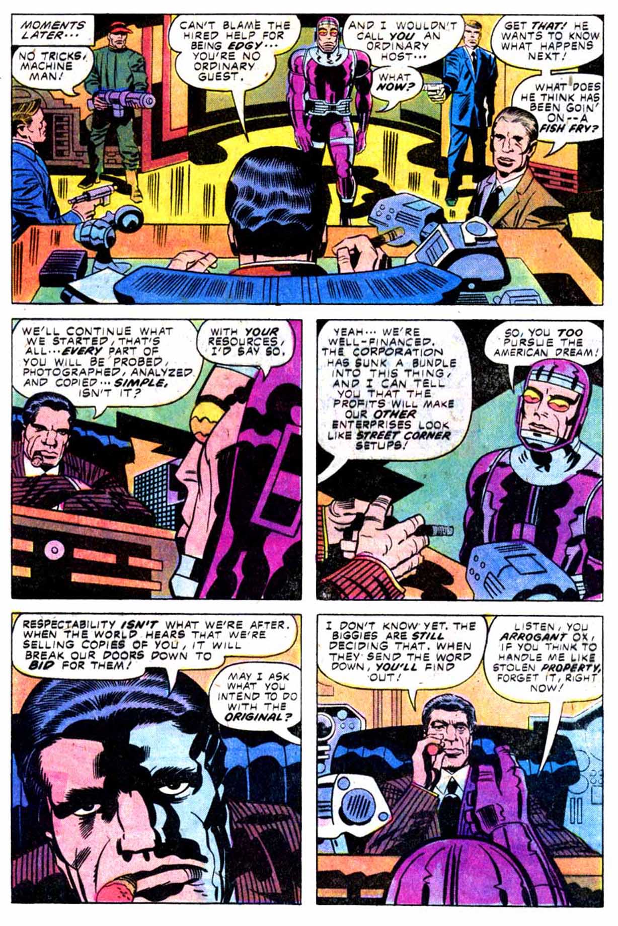 Read online Machine Man (1978) comic -  Issue #8 - 10