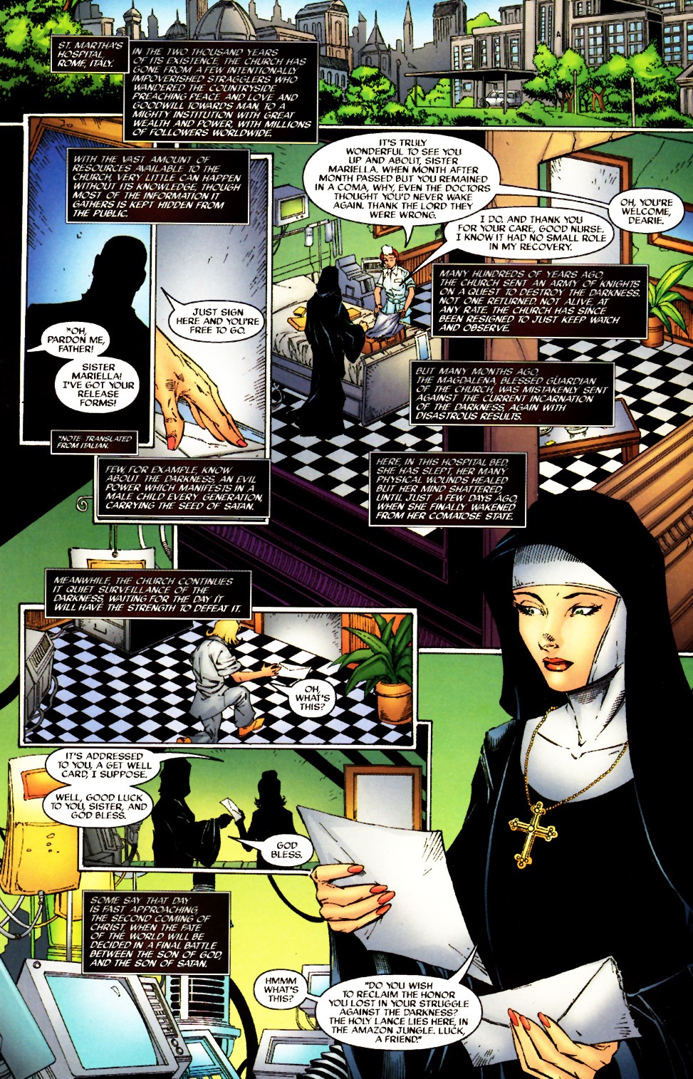 Read online Magdalena/Angelus comic -  Issue # Full - 5