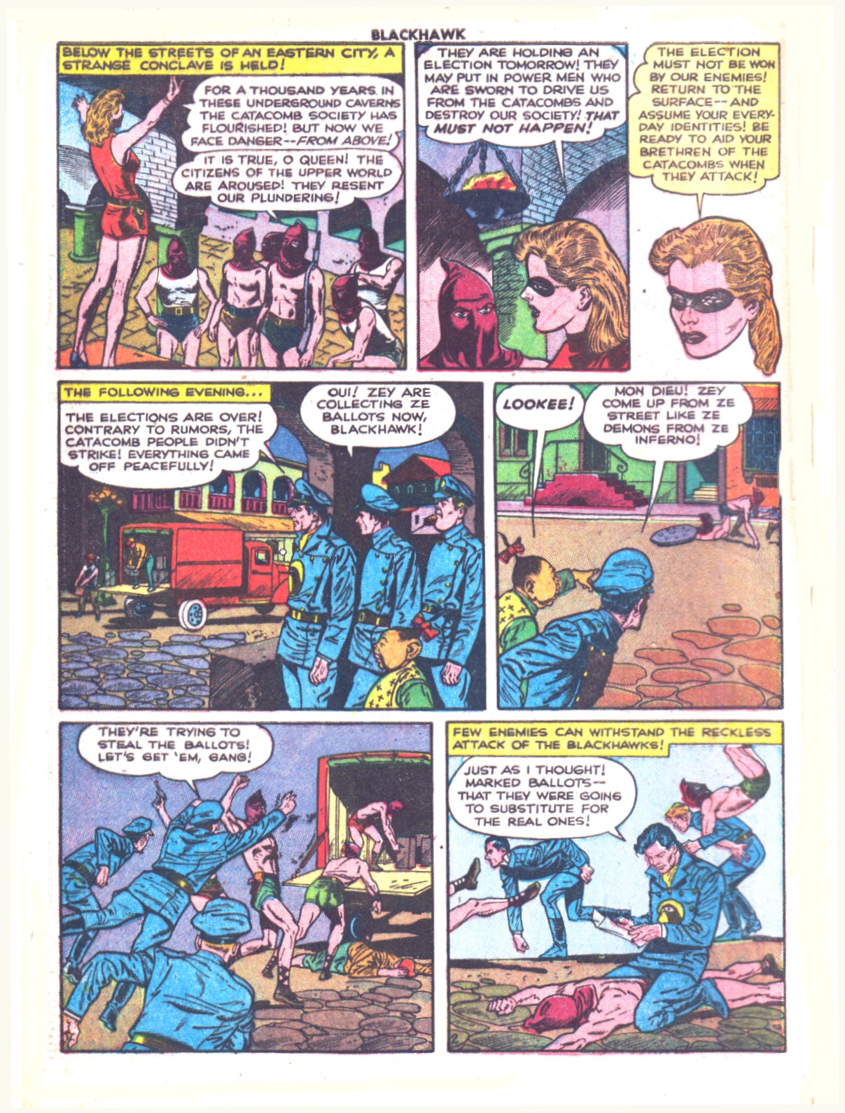 Read online Blackhawk (1957) comic -  Issue #43 - 4