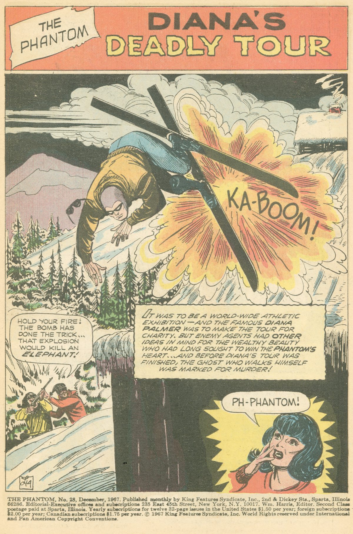 Read online The Phantom (1966) comic -  Issue #28 - 2