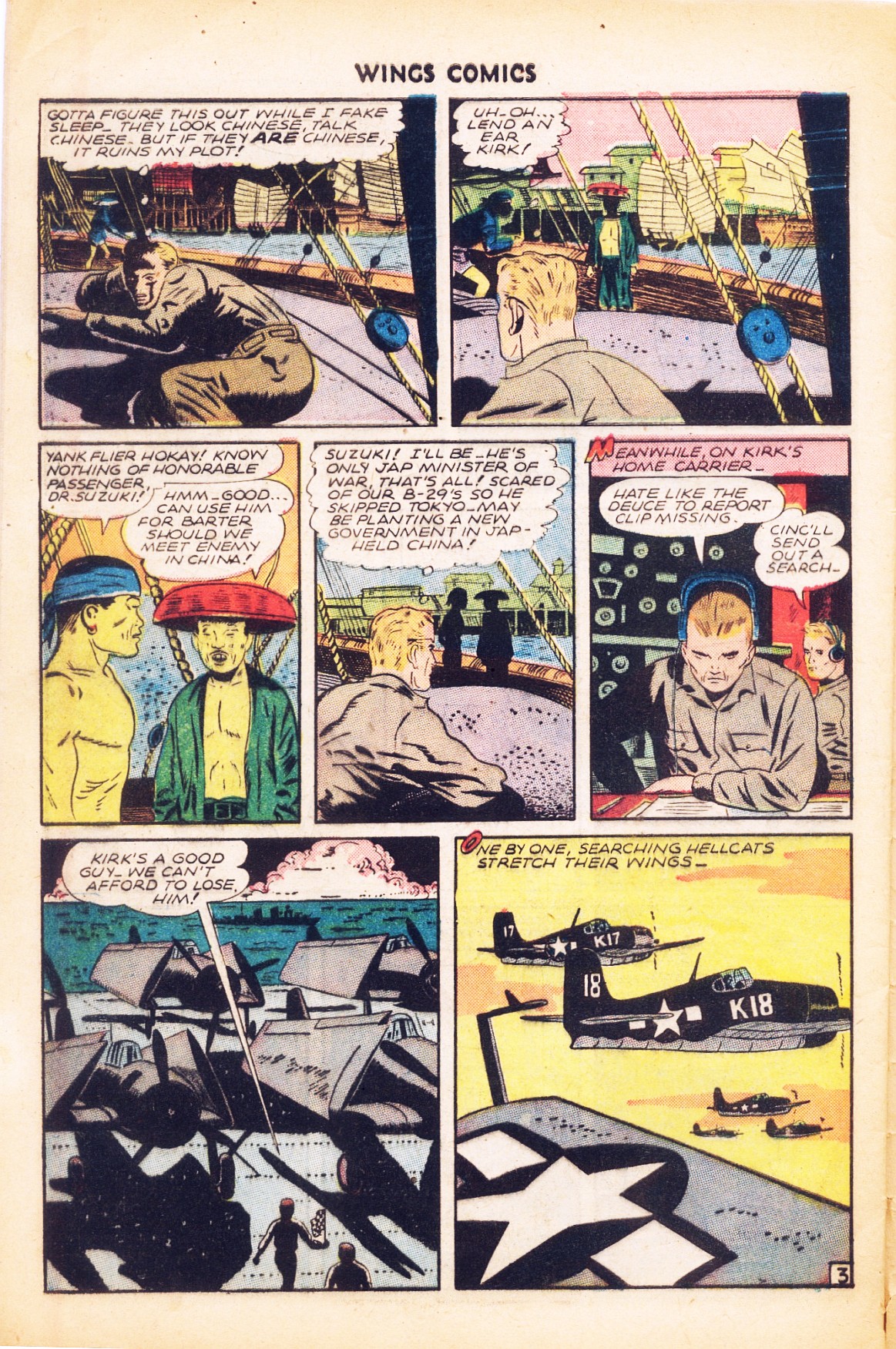 Read online Wings Comics comic -  Issue #62 - 32