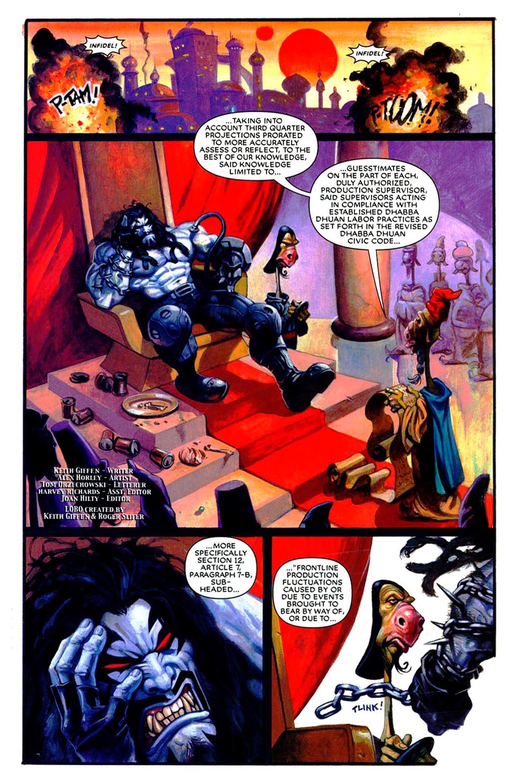 Read online Lobo: Unbound comic -  Issue #5 - 2