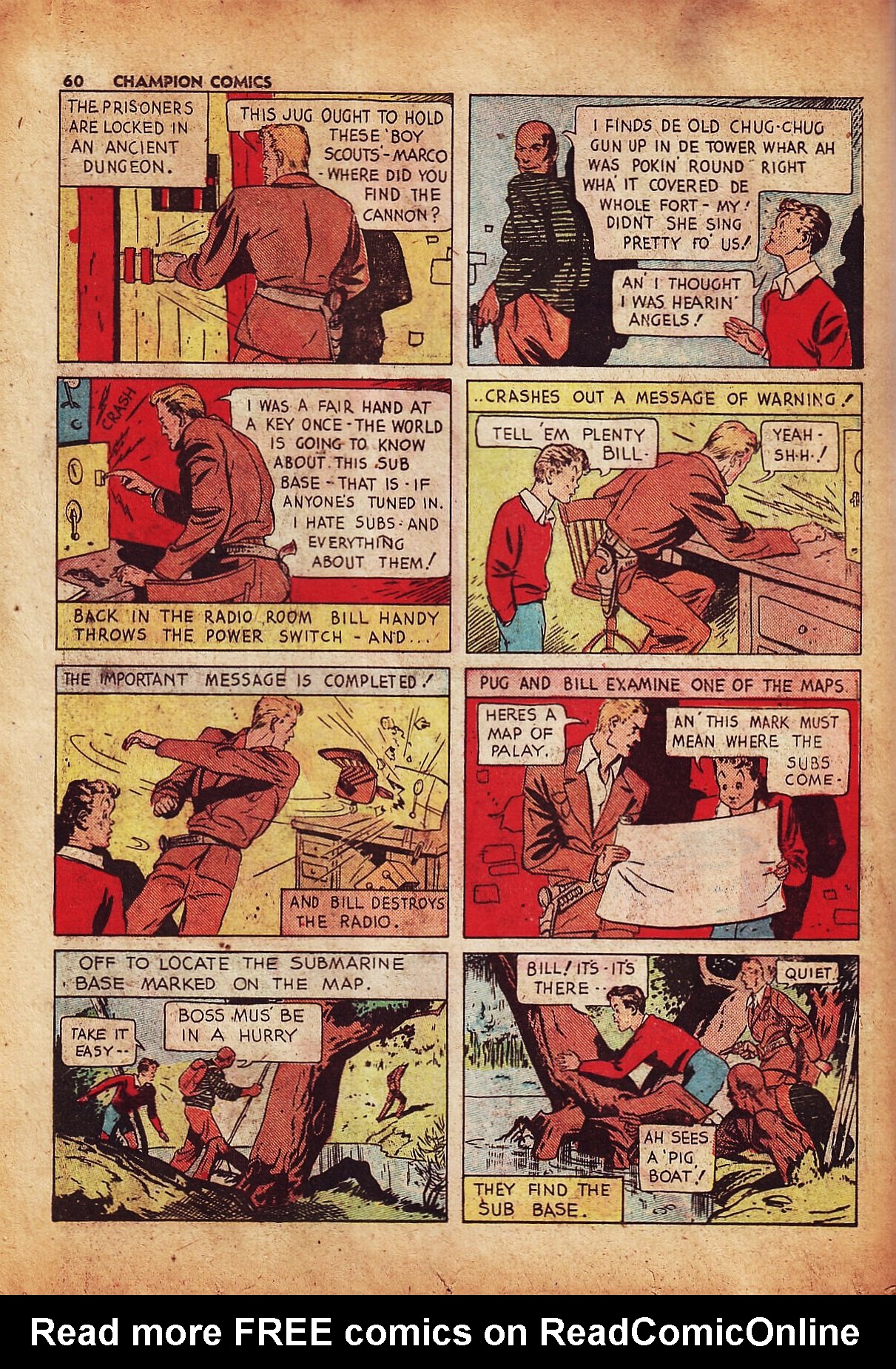 Read online Champion Comics comic -  Issue #5 - 62