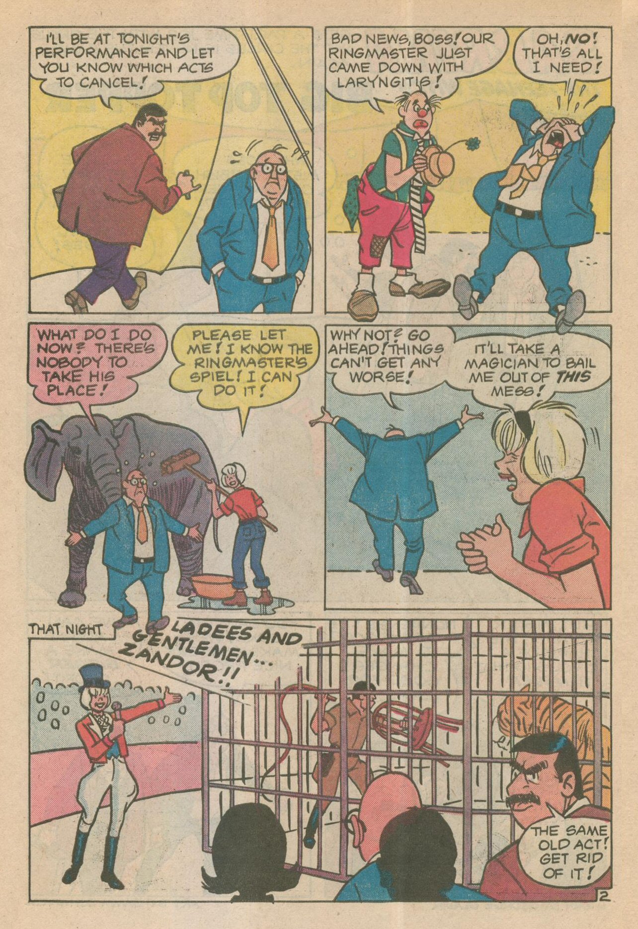 Read online Archie's TV Laugh-Out comic -  Issue #101 - 30