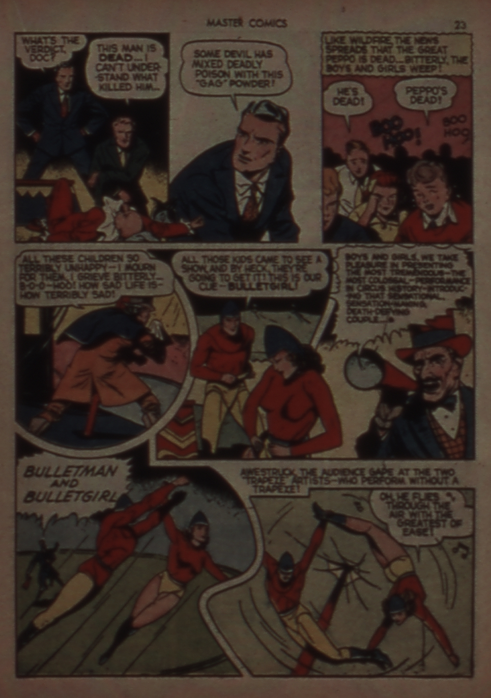 Read online Master Comics comic -  Issue #23 - 23