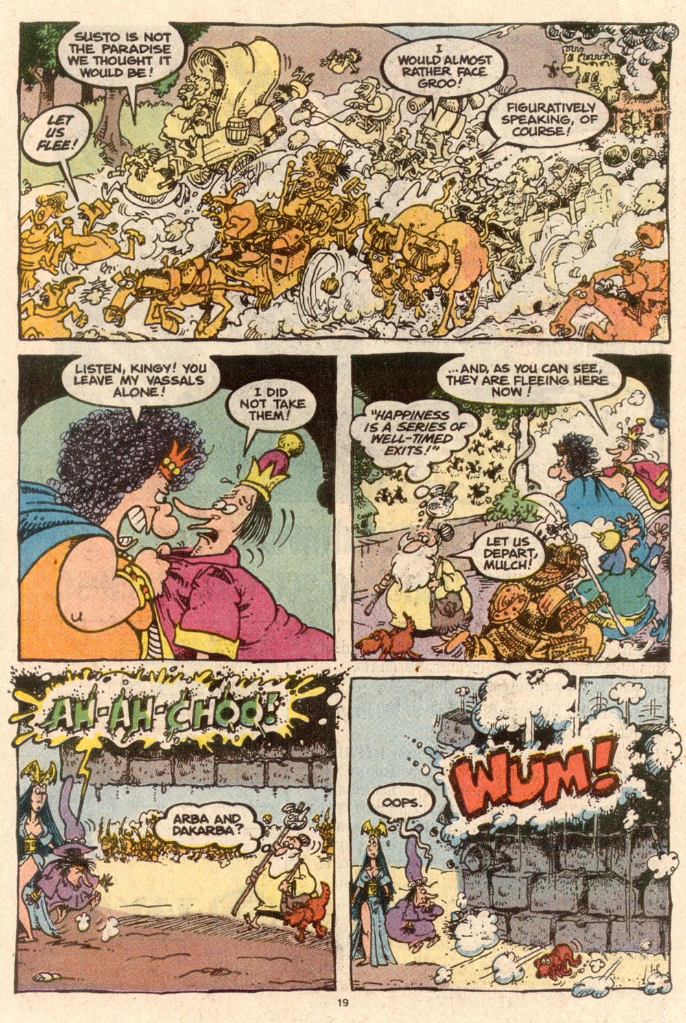 Read online Sergio Aragonés Groo the Wanderer comic -  Issue #59 - 19