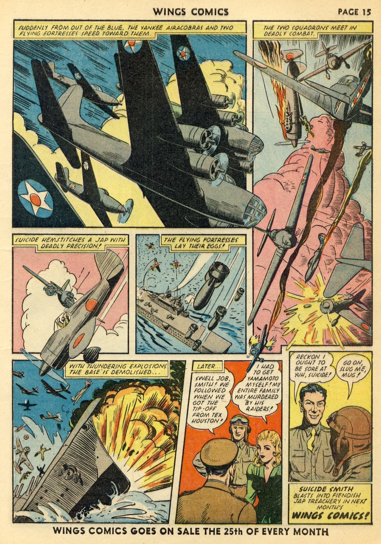 Read online Wings Comics comic -  Issue #23 - 17