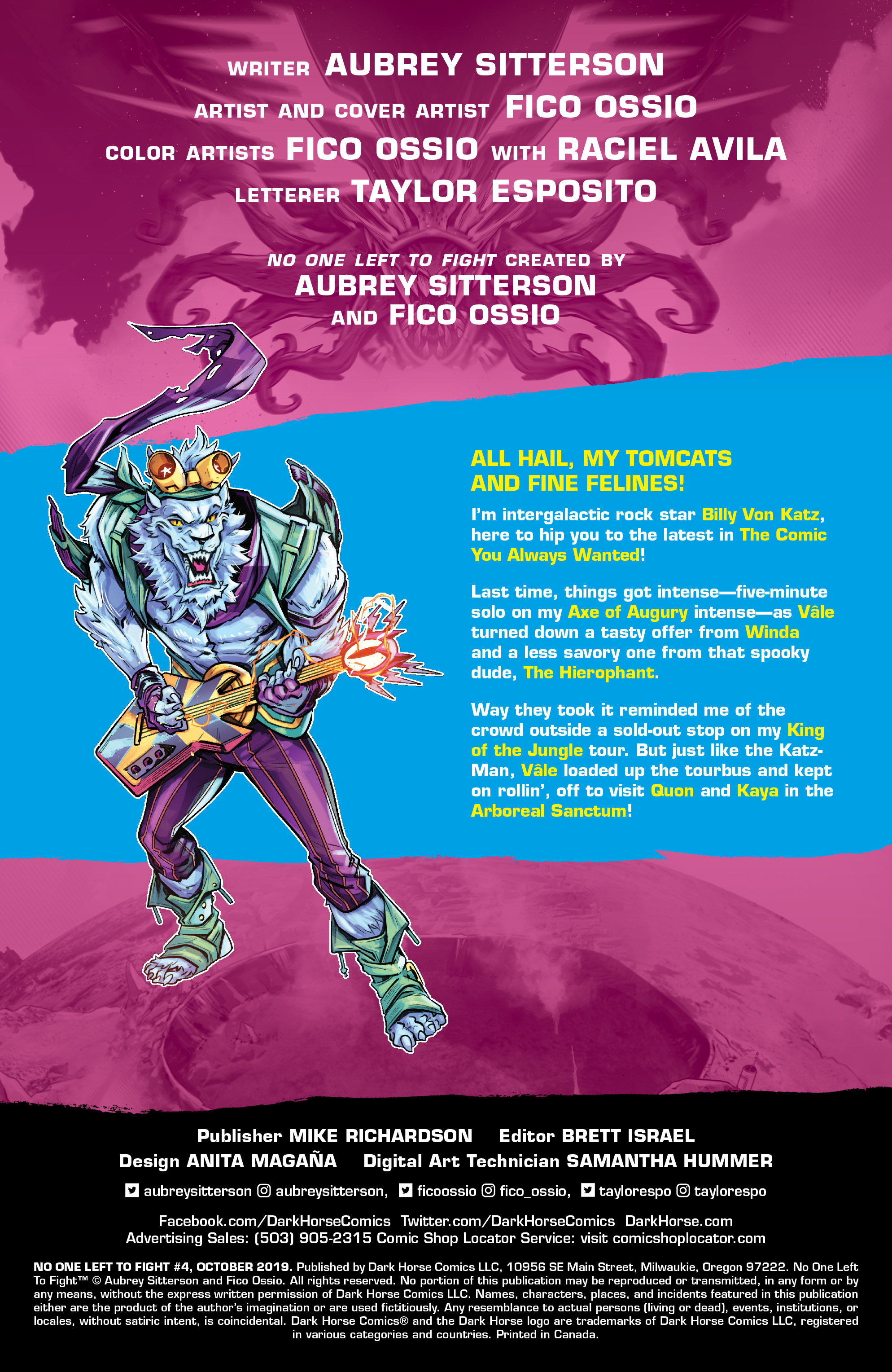 Read online No One Left To Fight comic -  Issue #4 - 2