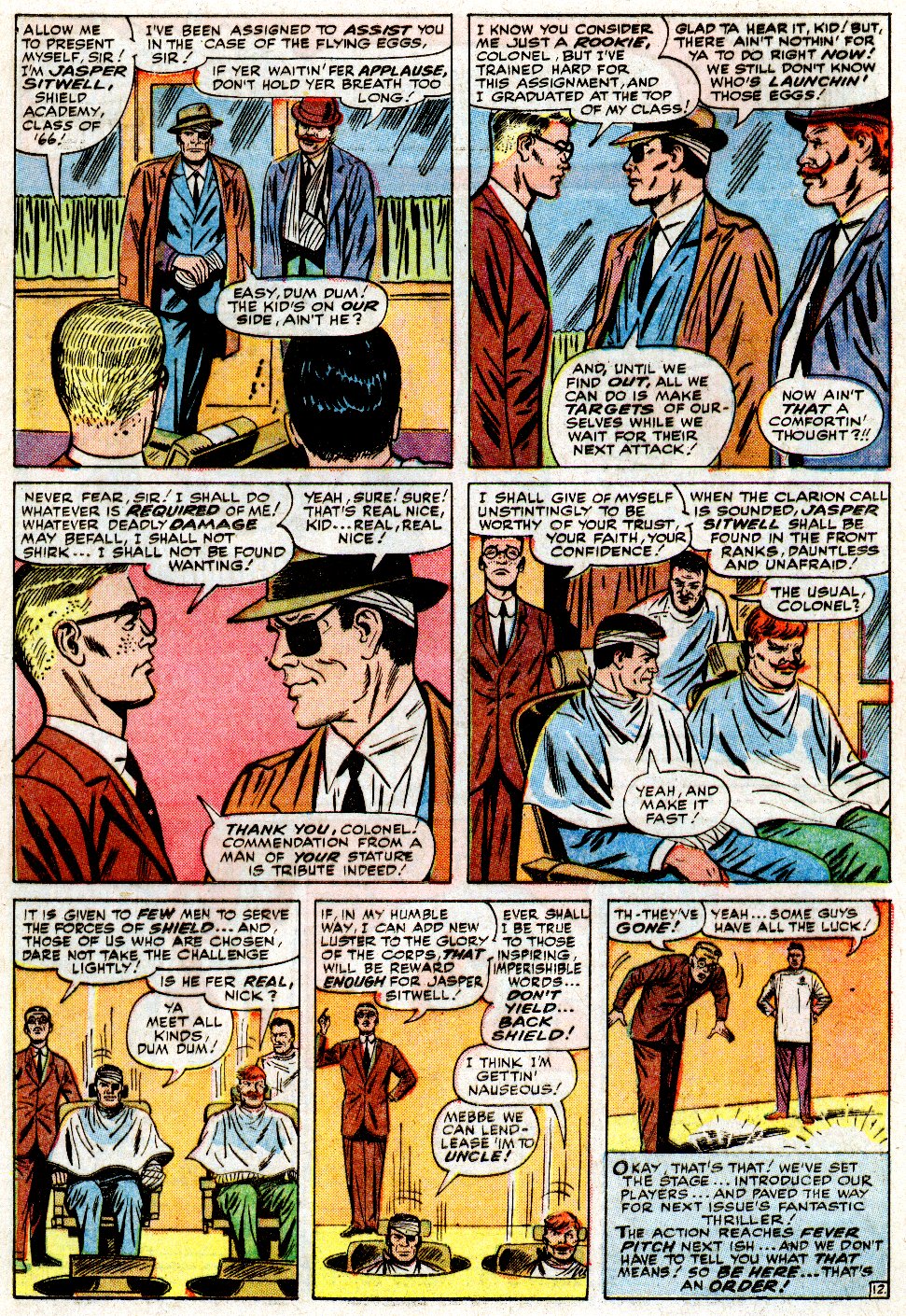 Read online Marvel Masterworks: Nick Fury, Agent of S.H.I.E.L.D. comic -  Issue # TPB 1 (Part 2) - 35
